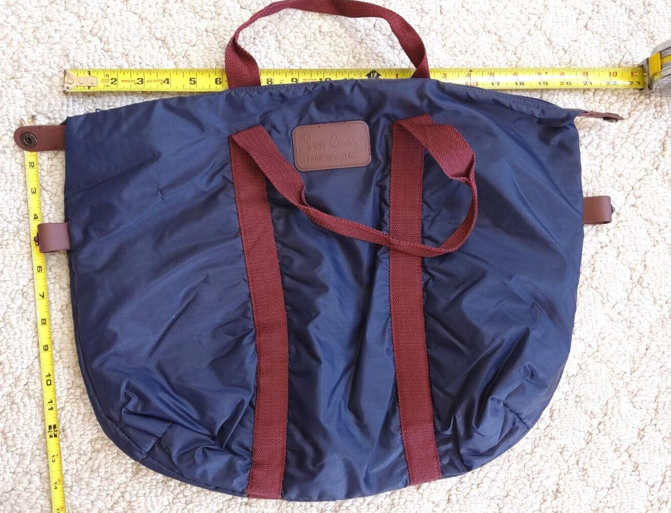 VTG PIERRE CARDIN TOTE NYLON BAG