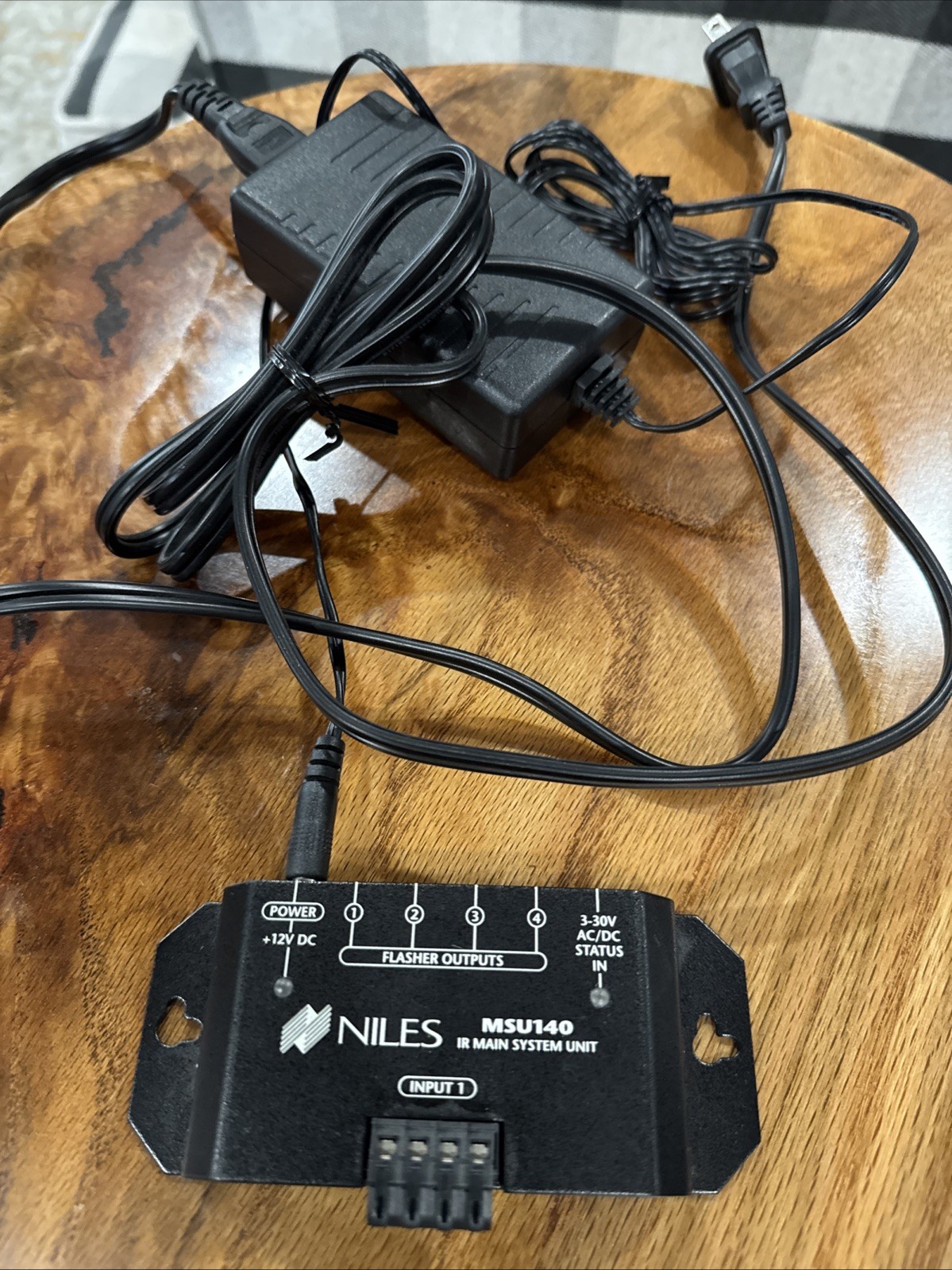 Niles MSU 140 IR Main System Unit Infrared Remote Control Extender Power Supply