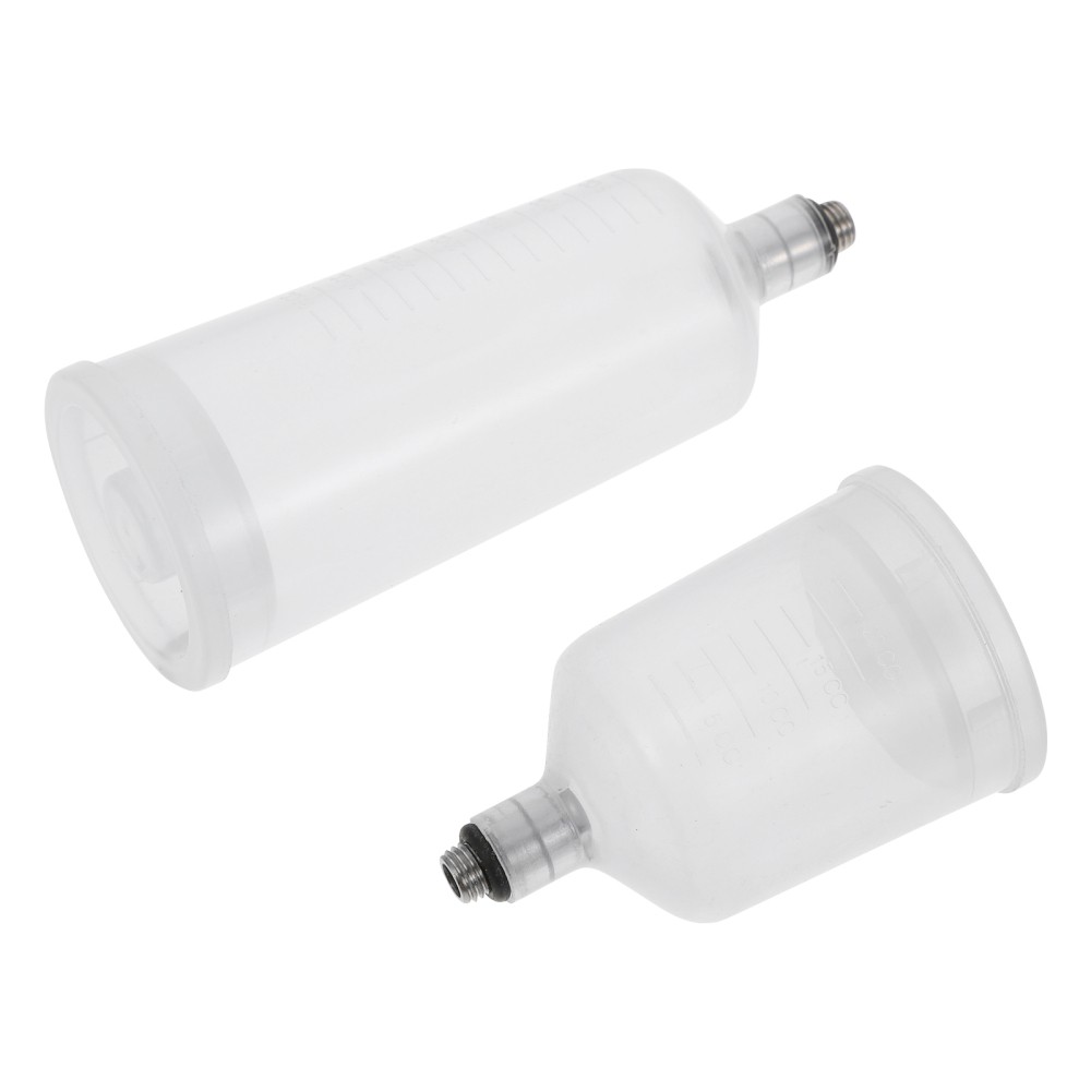 Set of 2 Airbrush Pigment Container Pot Replaceable Sprayer Containers Cup