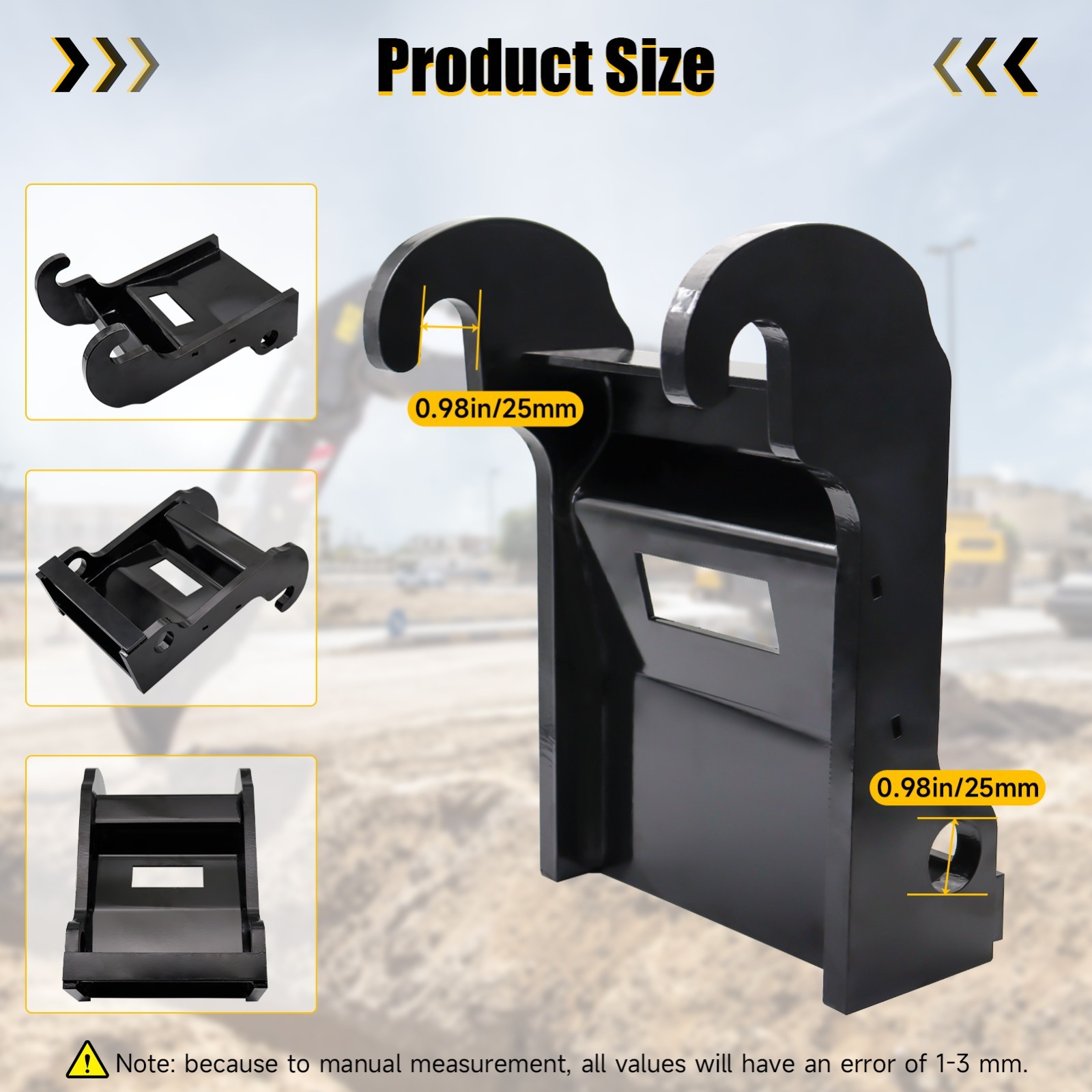 Quick Attach Excavator Coupler Bracket For Bobcat X-change E26 E32 E35 E42 E50