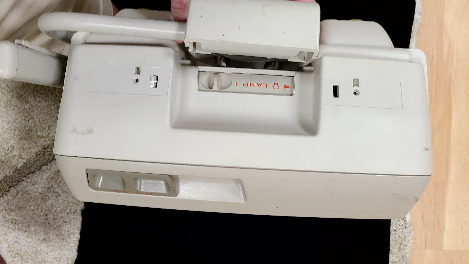 Apollo Concept Projector 2210 Overhead Portable Folding Viewfoil Prj Tested
