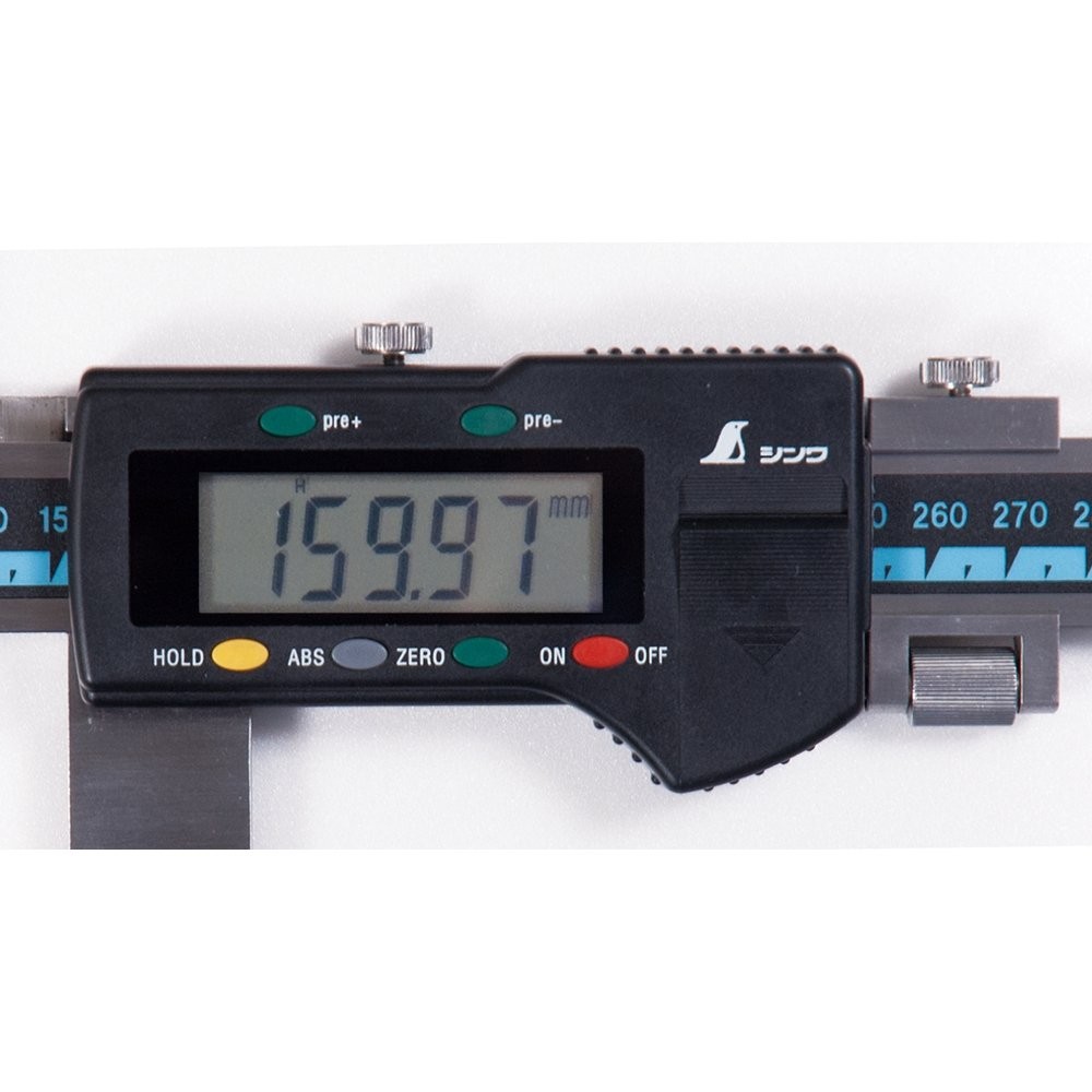 Shinwa Sokutei Digital Caliper Large 450mm with Hold Function 19986 Hand Tool