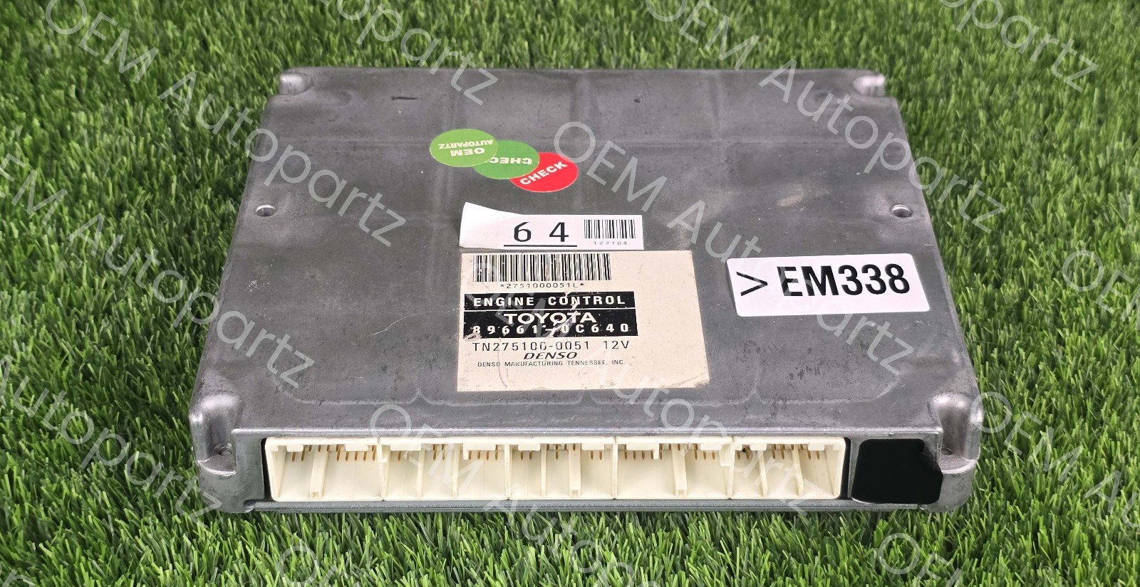Toyota Tundra 2005-2006 Engine Computer 2uzfe 4.7L 2wd 89661-0c640 ECU Oem used