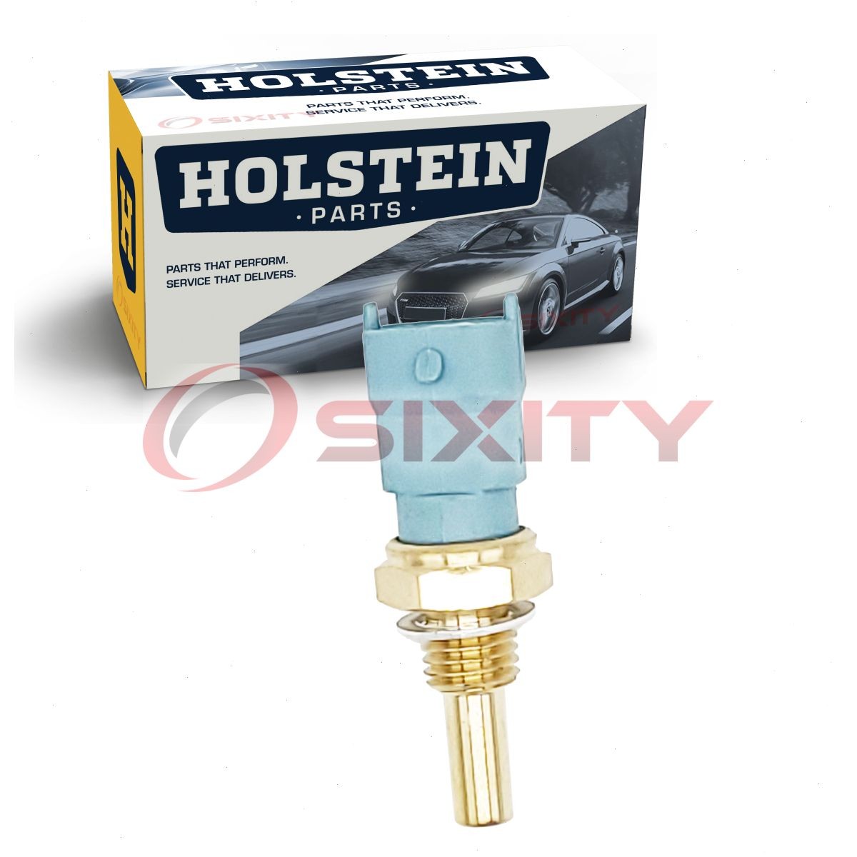 Holstein Coolant Temp Sensor for 2009-2017 Chevrolet Traverse 3.6L V6 Engine iu