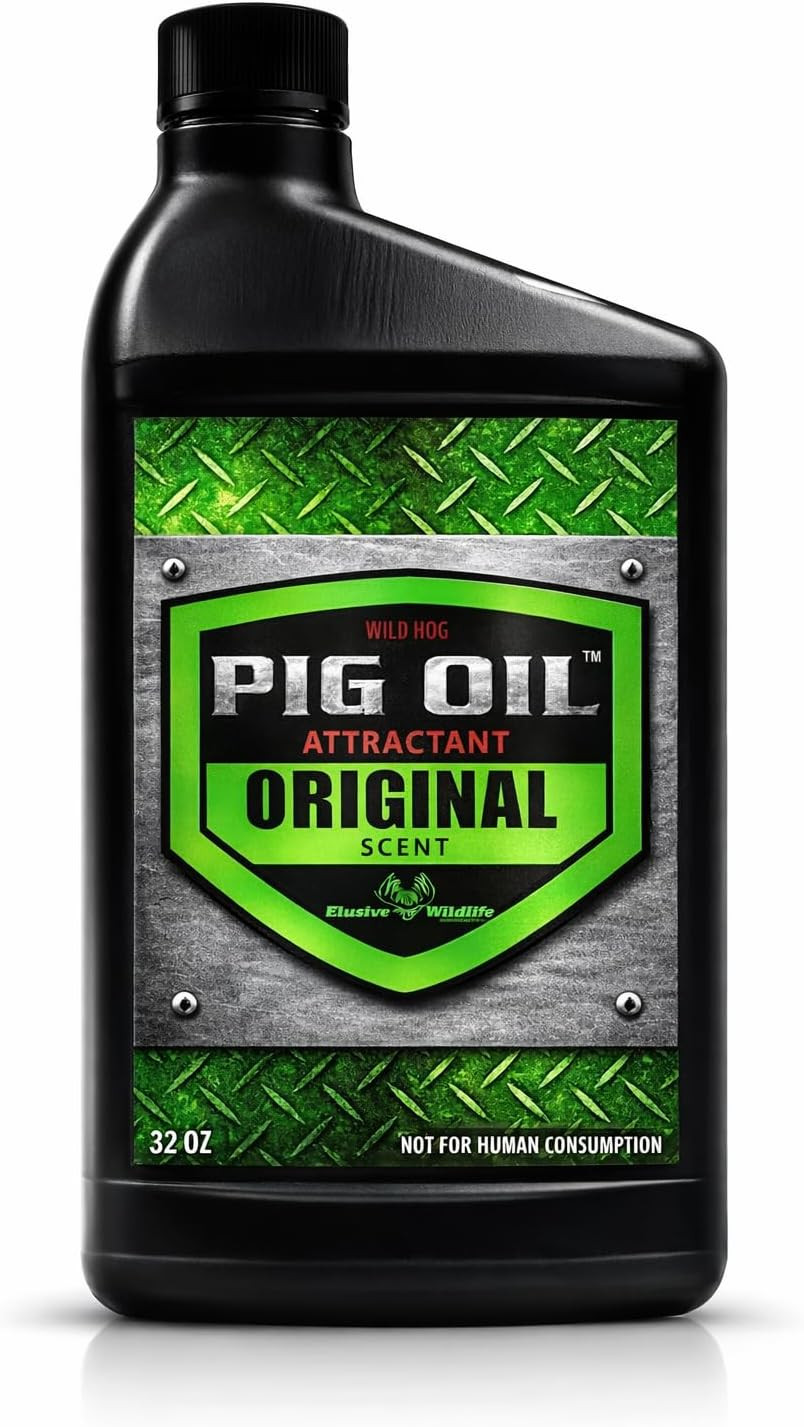 Pig Oil - Wild Hog Attractant - Long Lasting Hog Hunting Lure for Attracting and