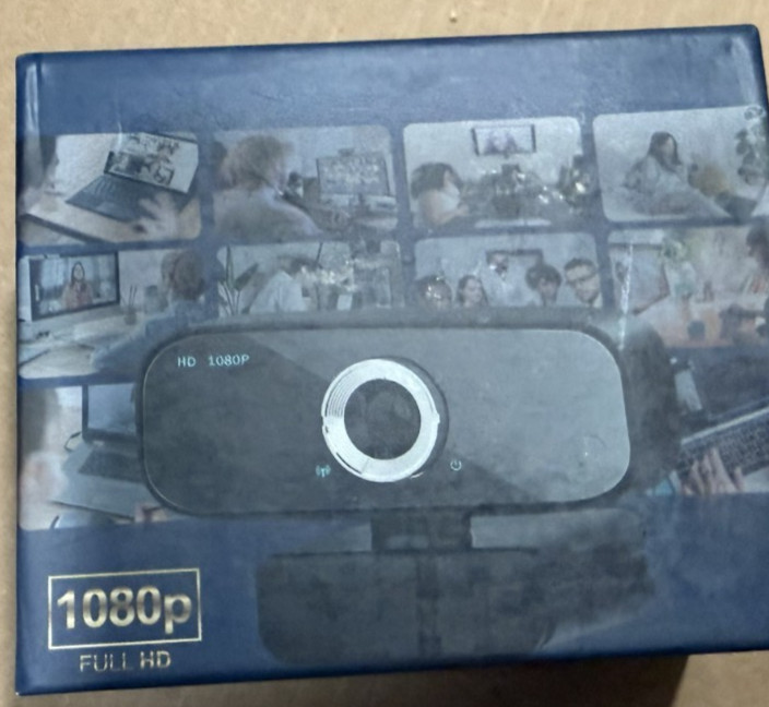 1080p HD WEBCAM, hd camera,  computer screen holder included