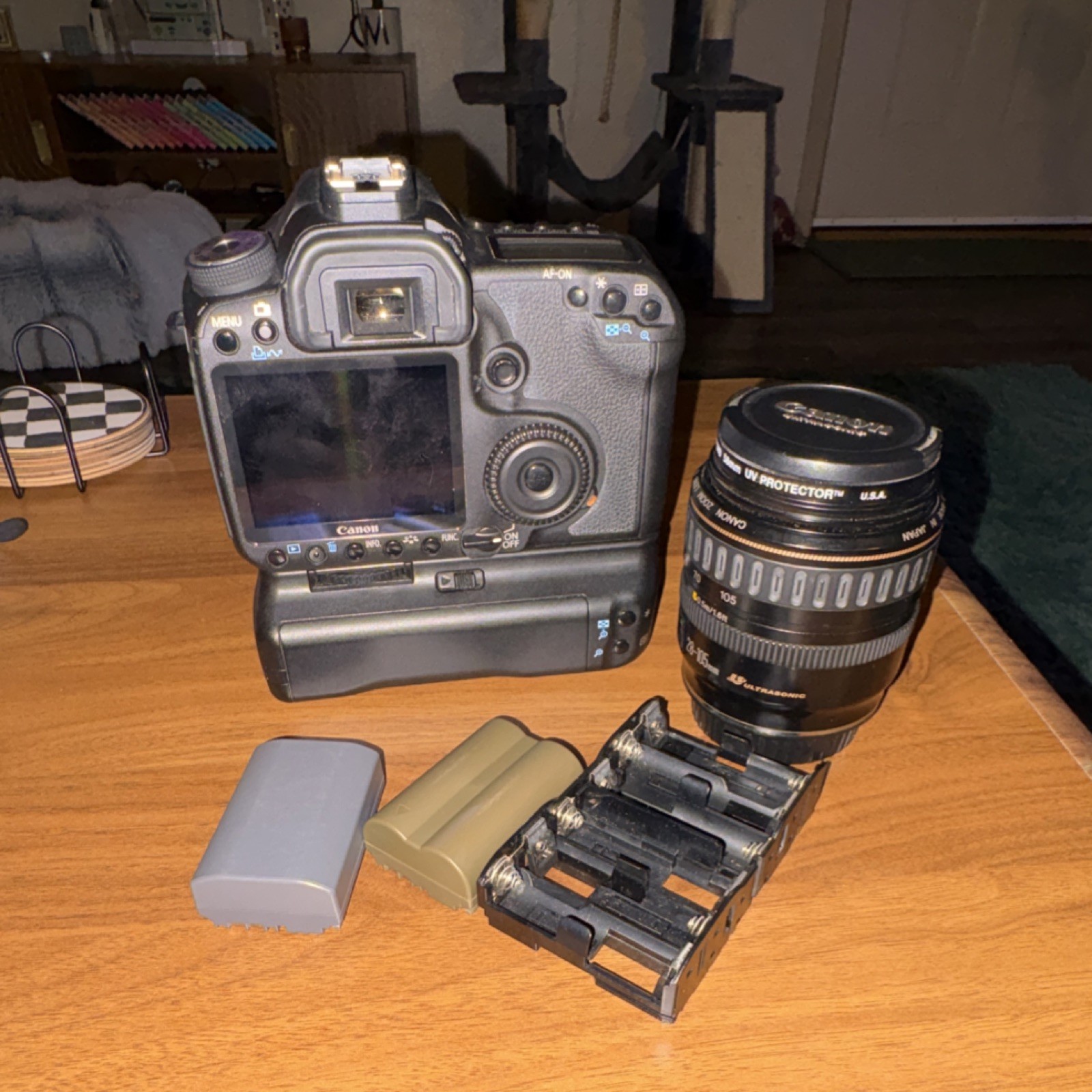 Canon EOS 50D Digital Camera Bundle with Lens & BG-E2N Battery Grip, Black