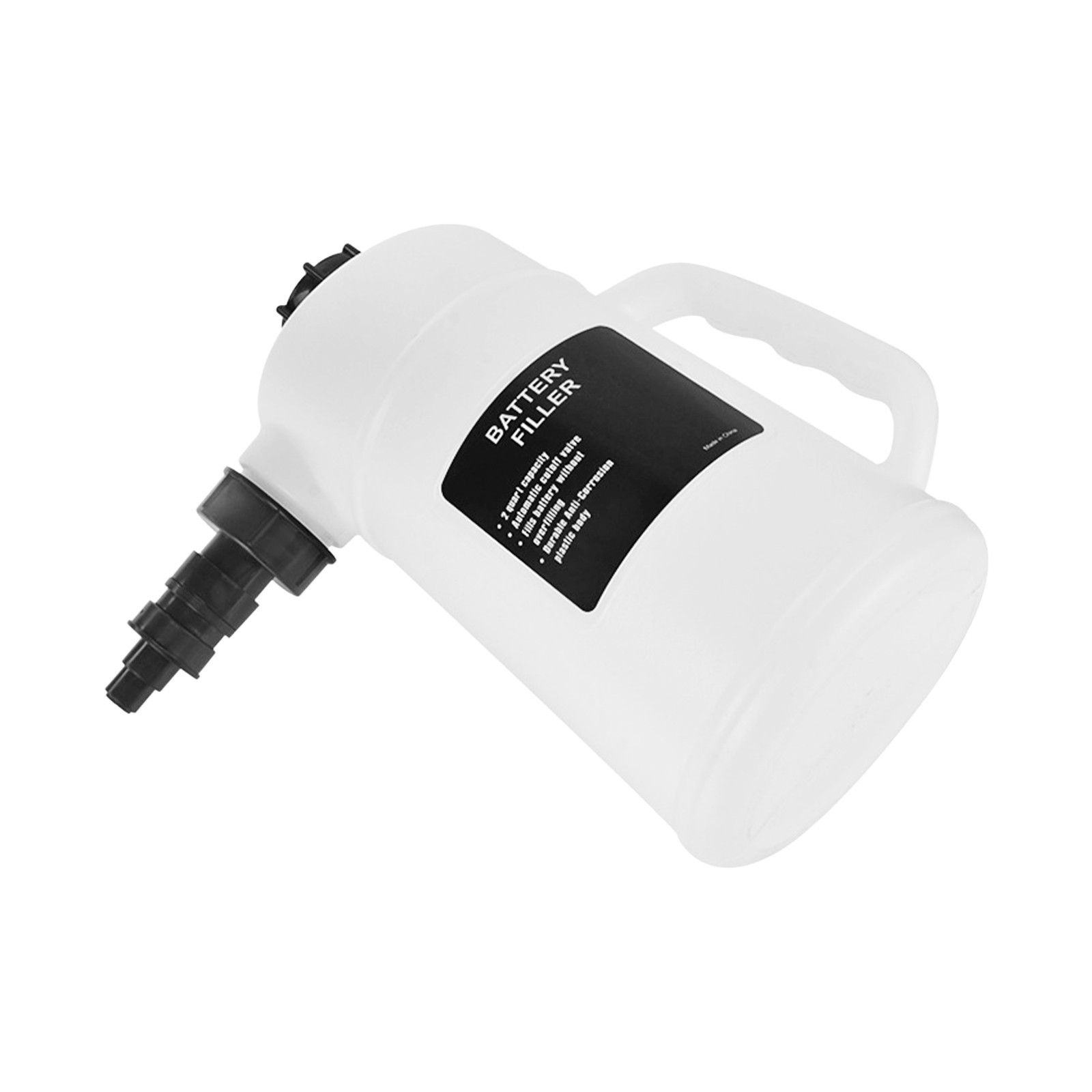 Battery Filler Bottle with Auto Shut-Off for Golf Cart RV Truck 2L Capacity