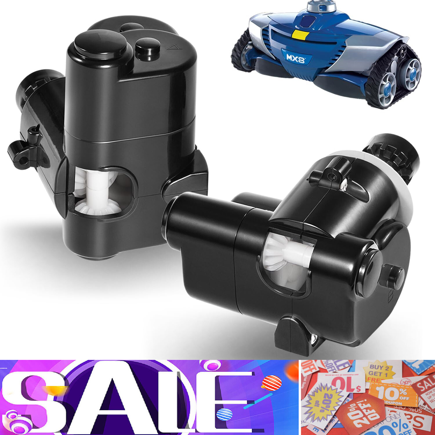R0524800 R0524700 Device Side A/B for Zodiac Baracuda MX8,MX6,Elite Pool Cleaner
