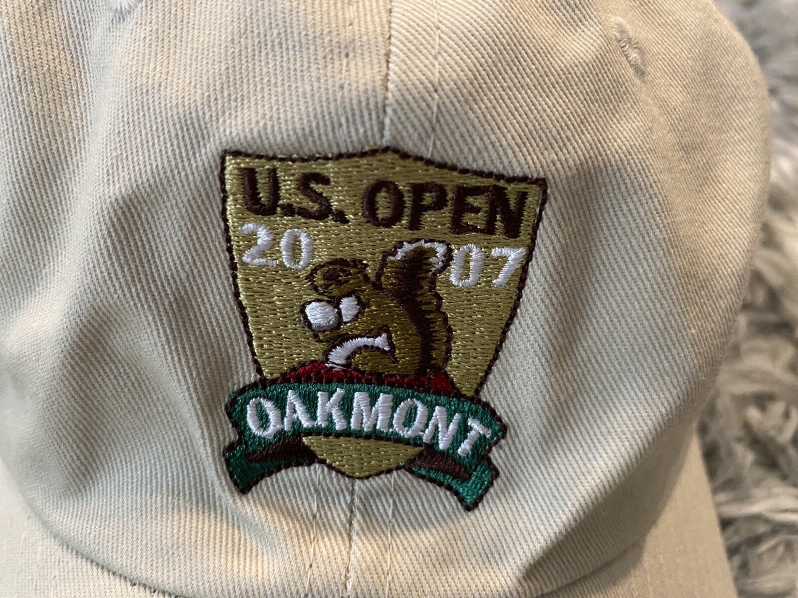 2007 US Open Oakmont Adjustable Golf Hat UCGA Member