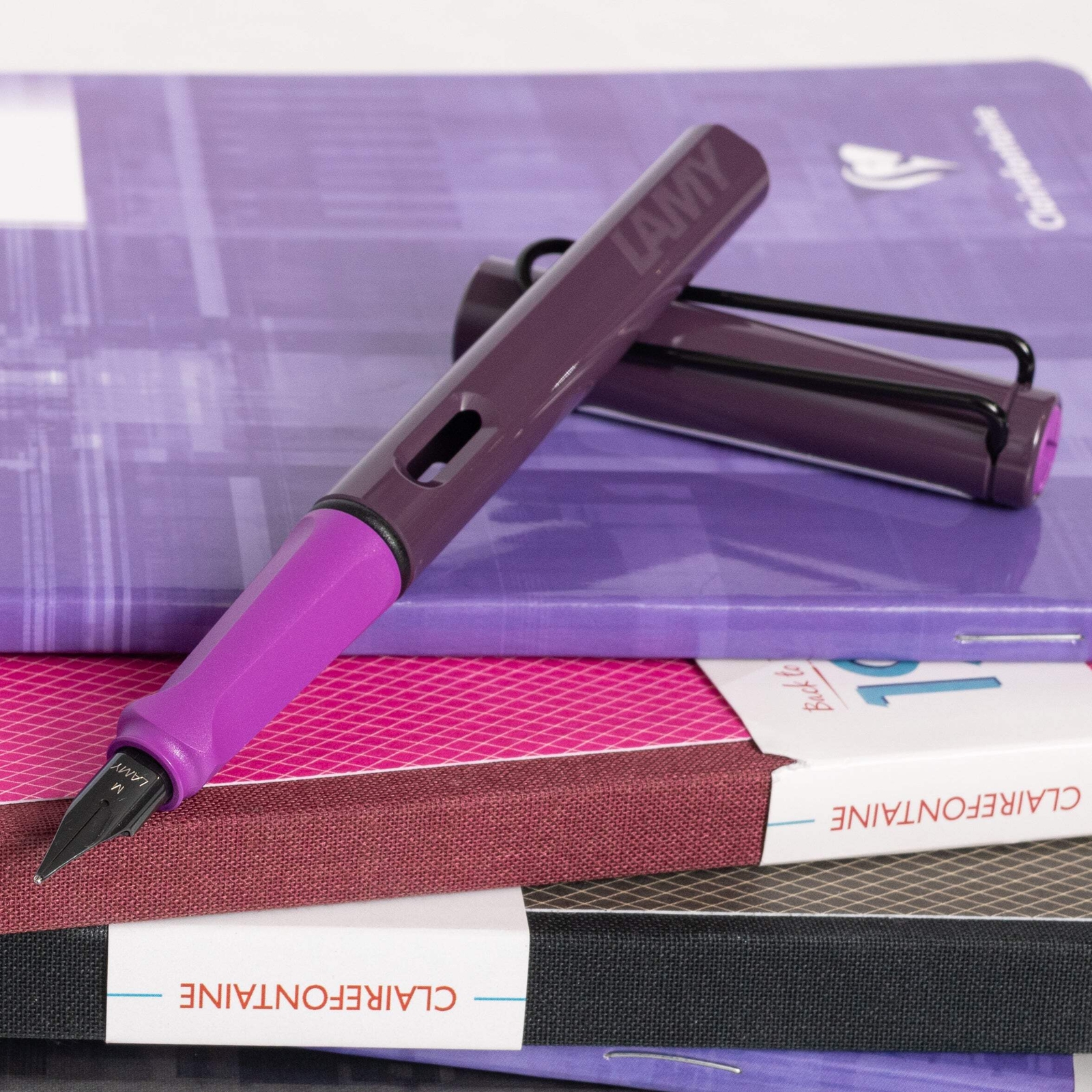 LAMY Safari 2024 Special Edition Violet Blackberry Fountain Pen