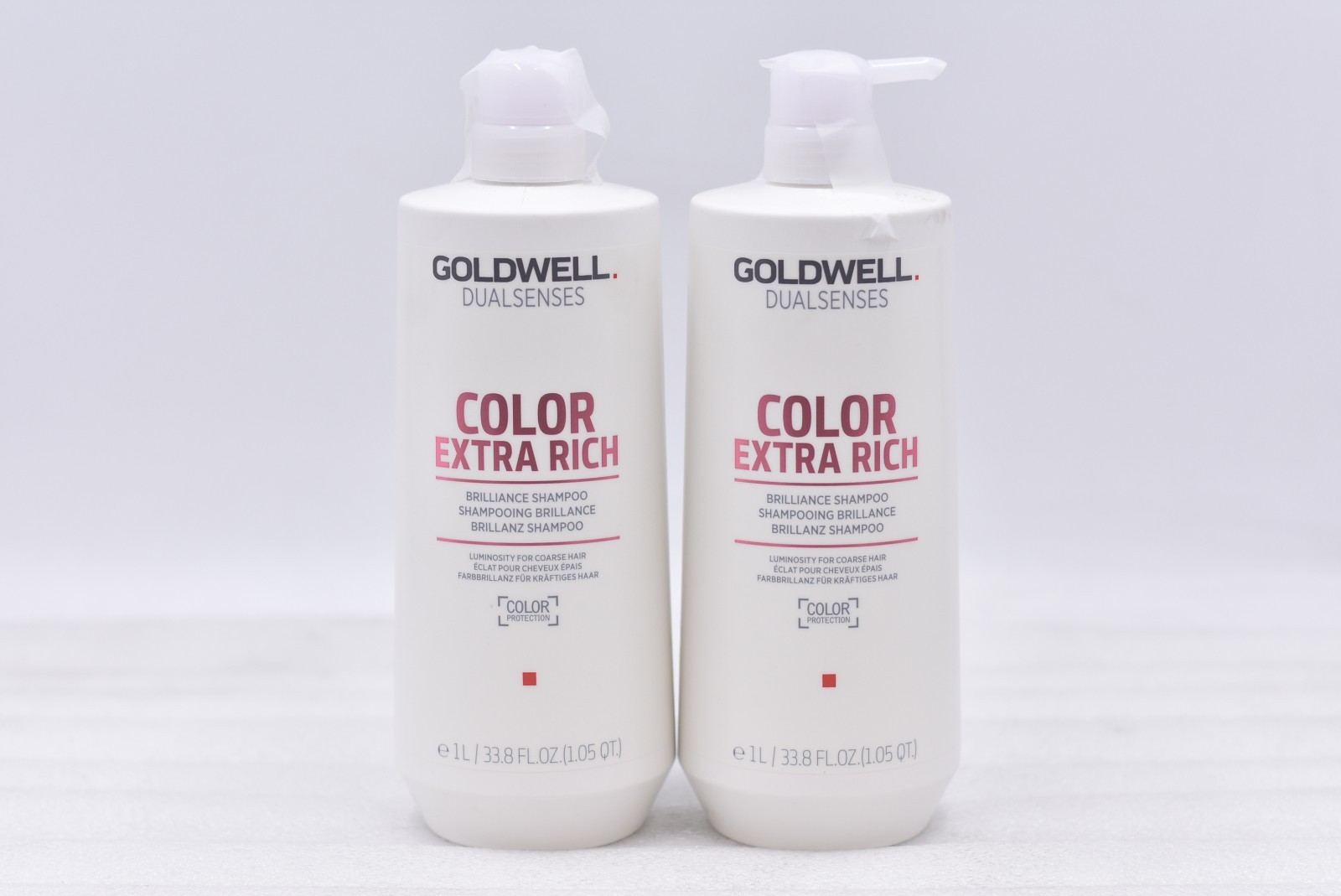 Lot of 2 Goldwell Dualsenses Color Extra Rich Brilliance Shampoo 33.8oz