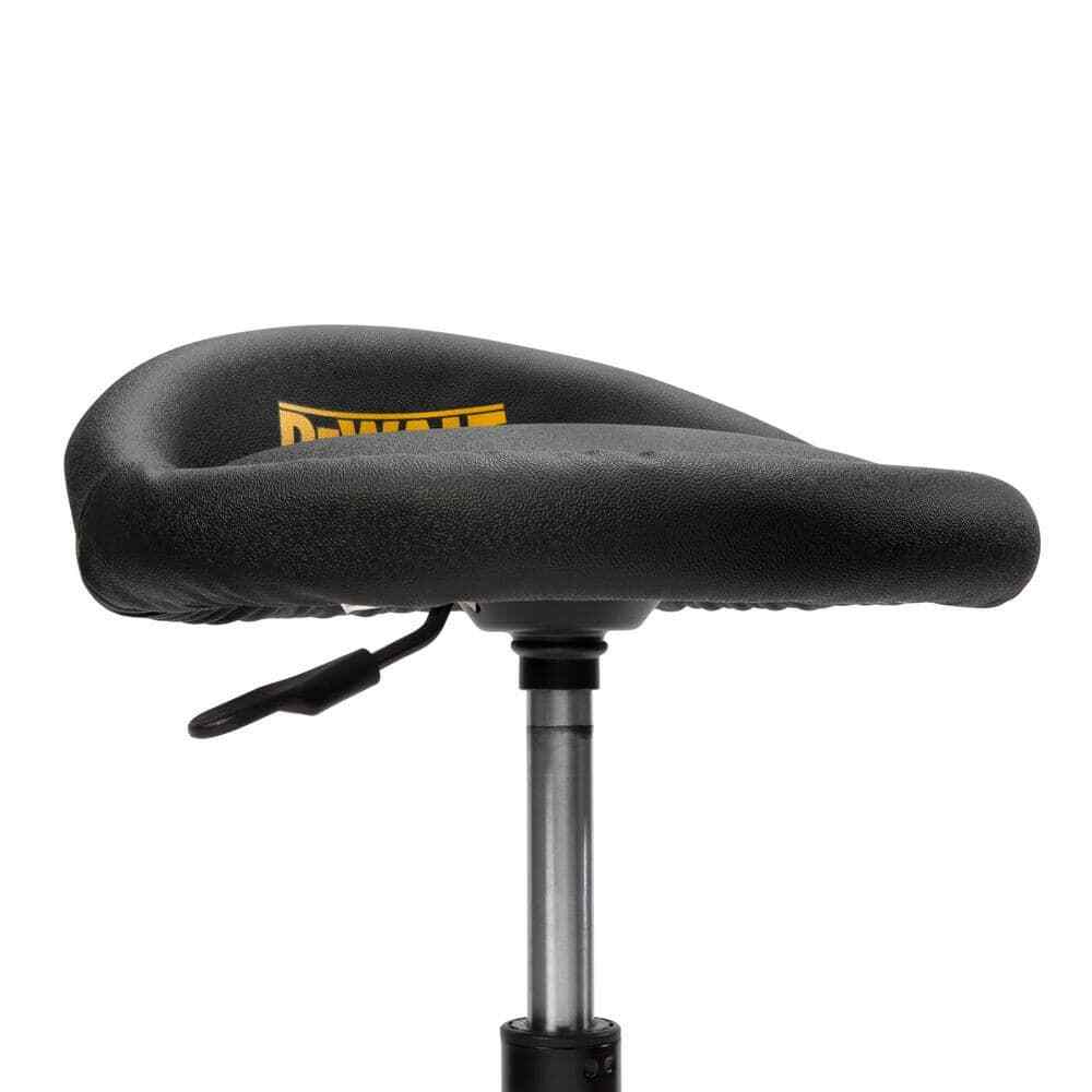 Dewalt Adjustable Shop Garage Stool Rolling Casters Steel Frame DXSTAH025 New