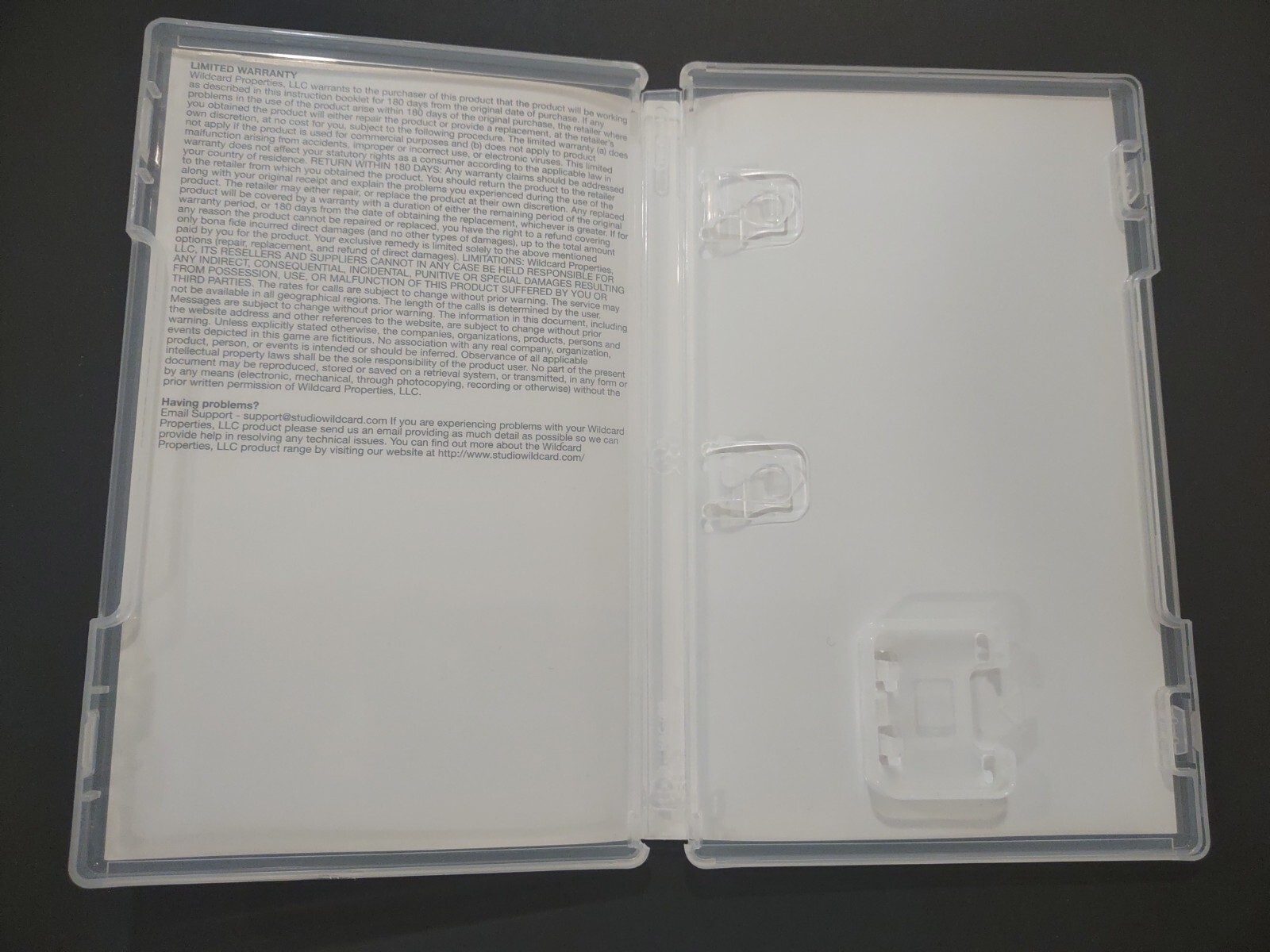 Authentic Replacement Case ONLY - ARK Survival Edition Nintendo Switch Box