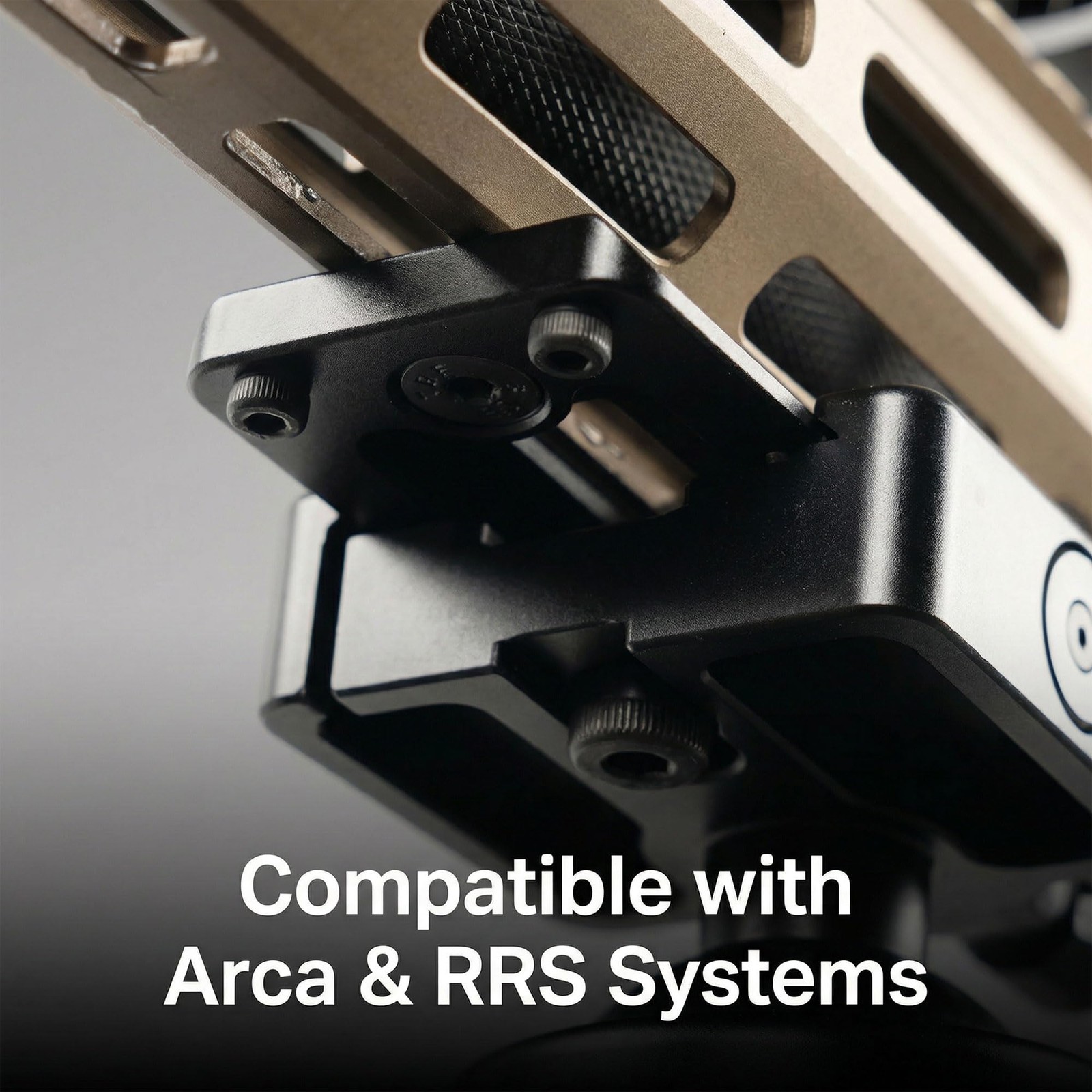 SOARSHOT MLOK Arca Rail Adapter, Quick Release Dovetail Plate Compatible with...