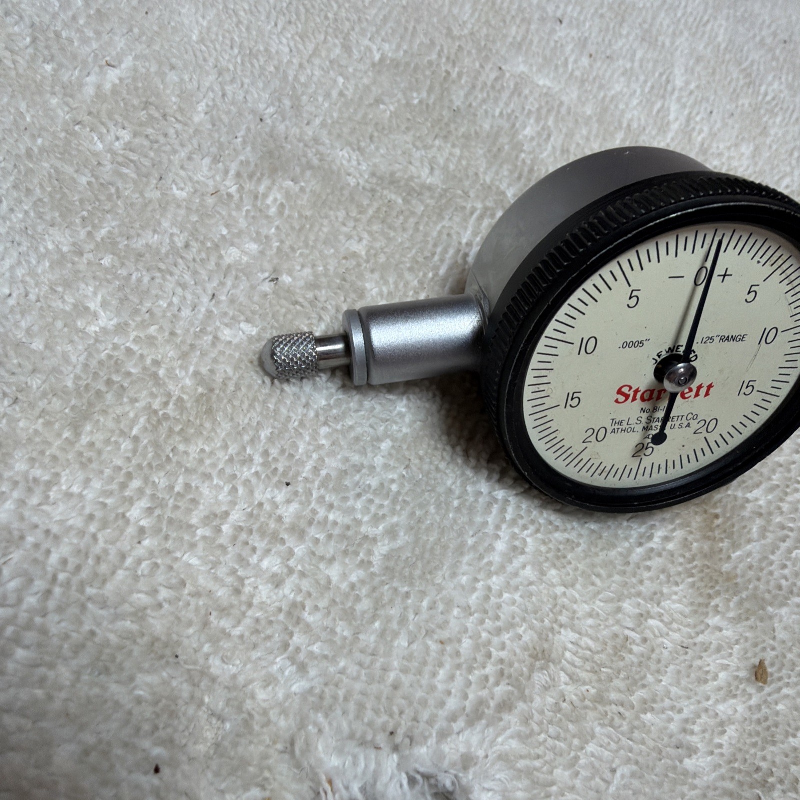 Starrett No. 81-145 Dial Indicator