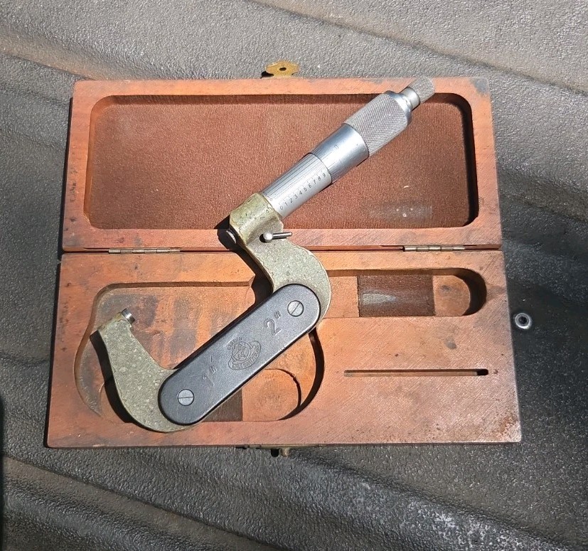 ETALON SWISS 1 - 2" Micrometer, Carbide faced .0001" Machinist Tool Maker