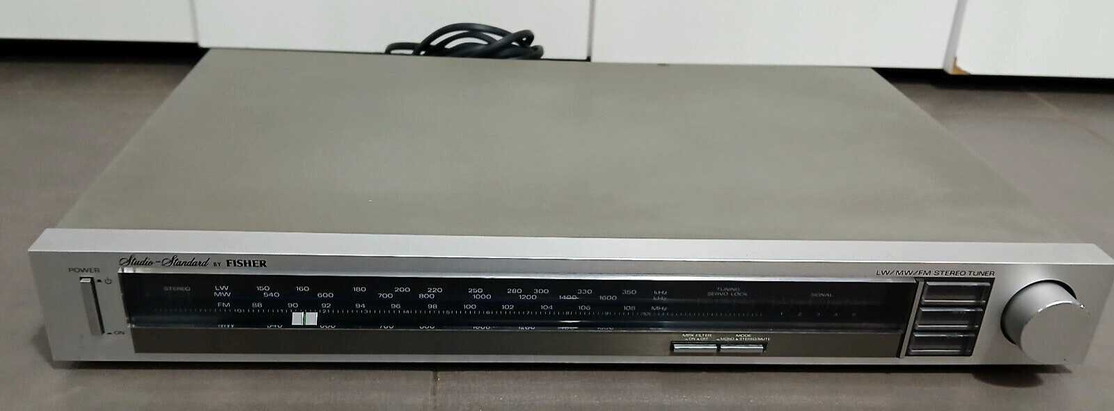 Fisher FM-350L Tuner Tuner FM/AM Radio Vintage HiFi Working