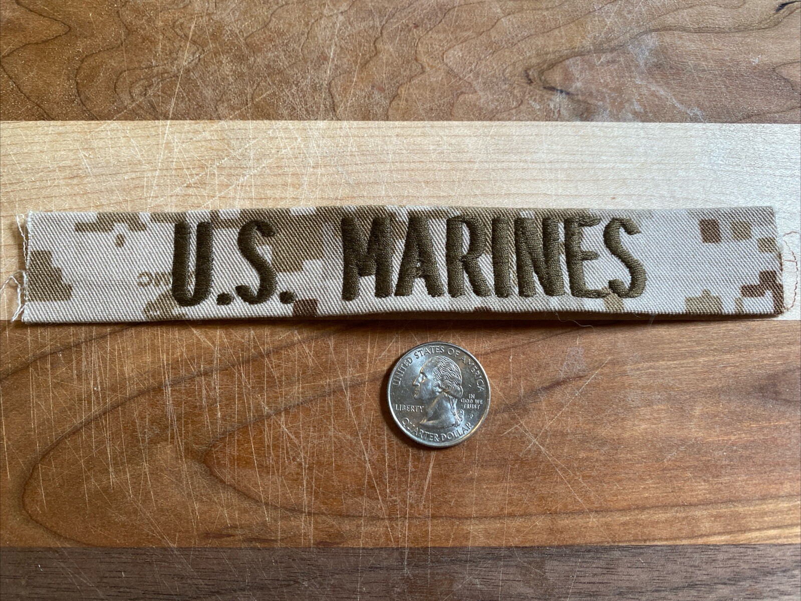 USMC U.S. Marines Desert Marpat Name Tape