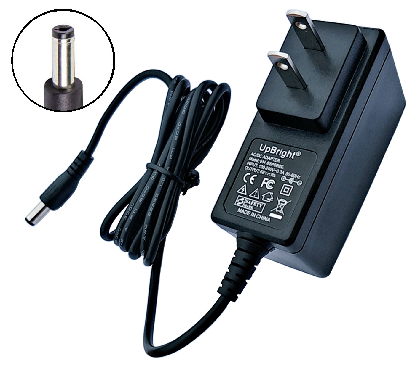 - ) + Center Negative 5V 9V 12V 15V 18V 24V 1000mA AC Adapter Power Supply 5.5mm