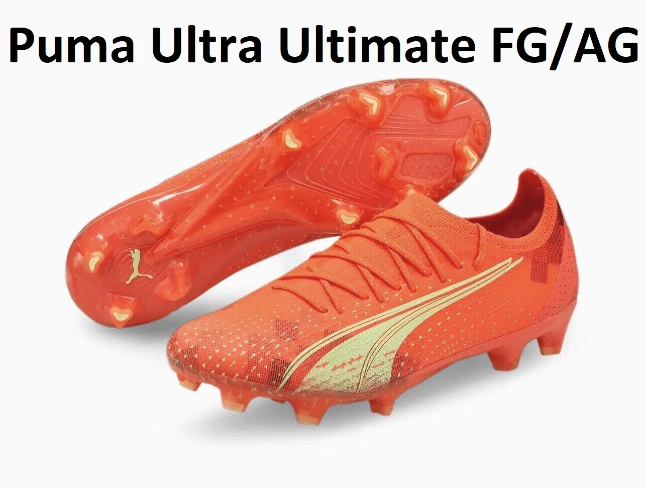 Puma Ultra Ultimate FG/AG Fearless Pack Mens Cleats 106868-03 Size 6.5 US