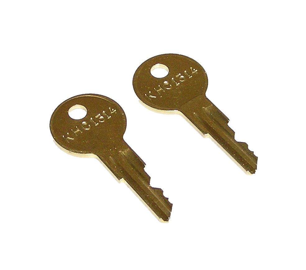 2 - KHC1314 Replacement Keys fit Kason, Kolpak, Norlake Refrigeration Equipment