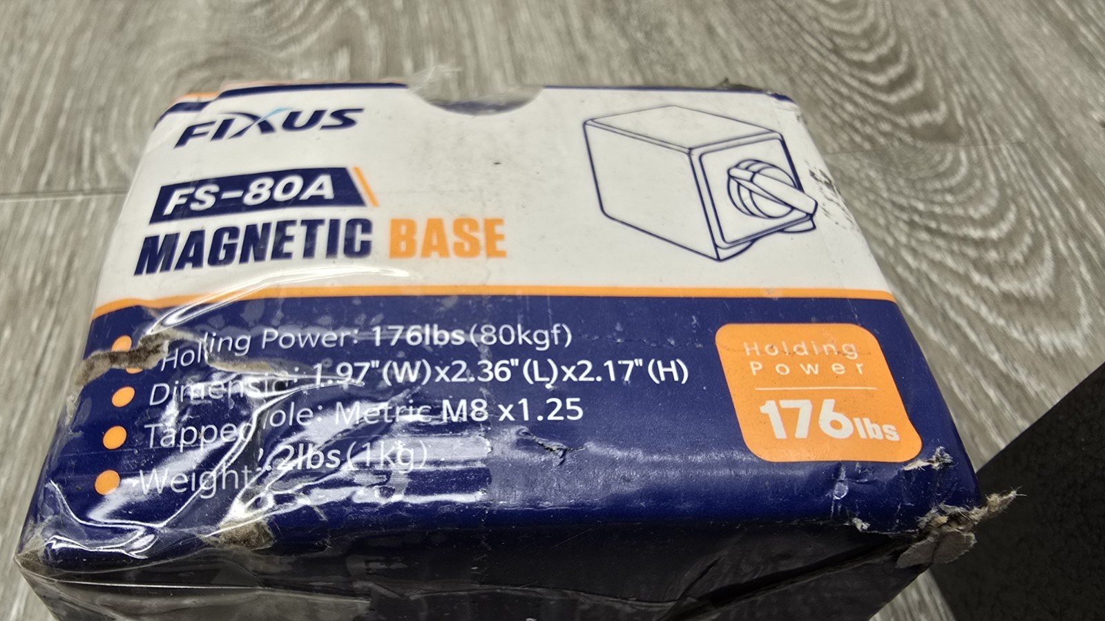 FIXUS FS-80A Magnetic Base Holding Power 176lbs