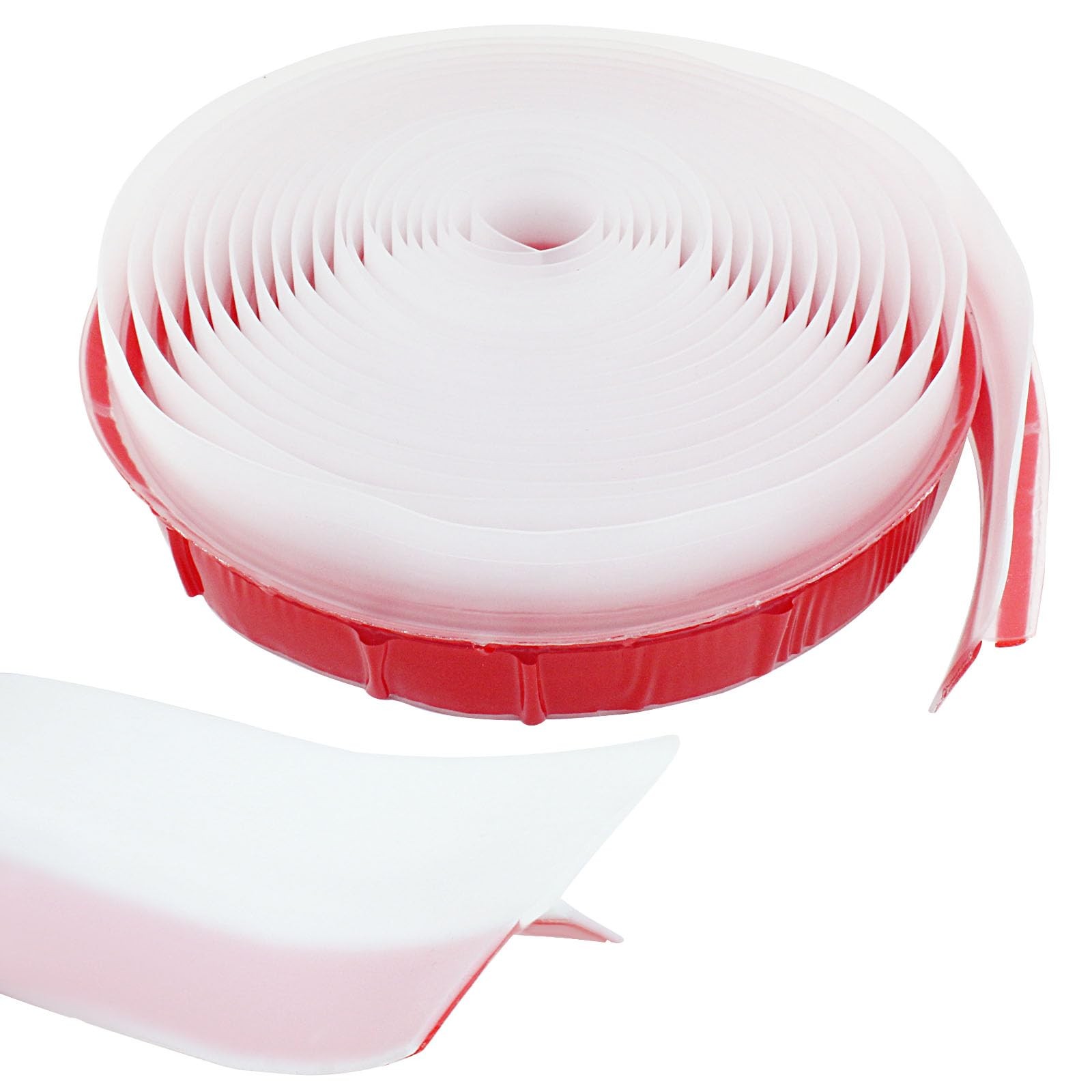 Silicone Seal Strip T Shaped Clear Door Weather Stripping 10 Ft 1.97 Inch