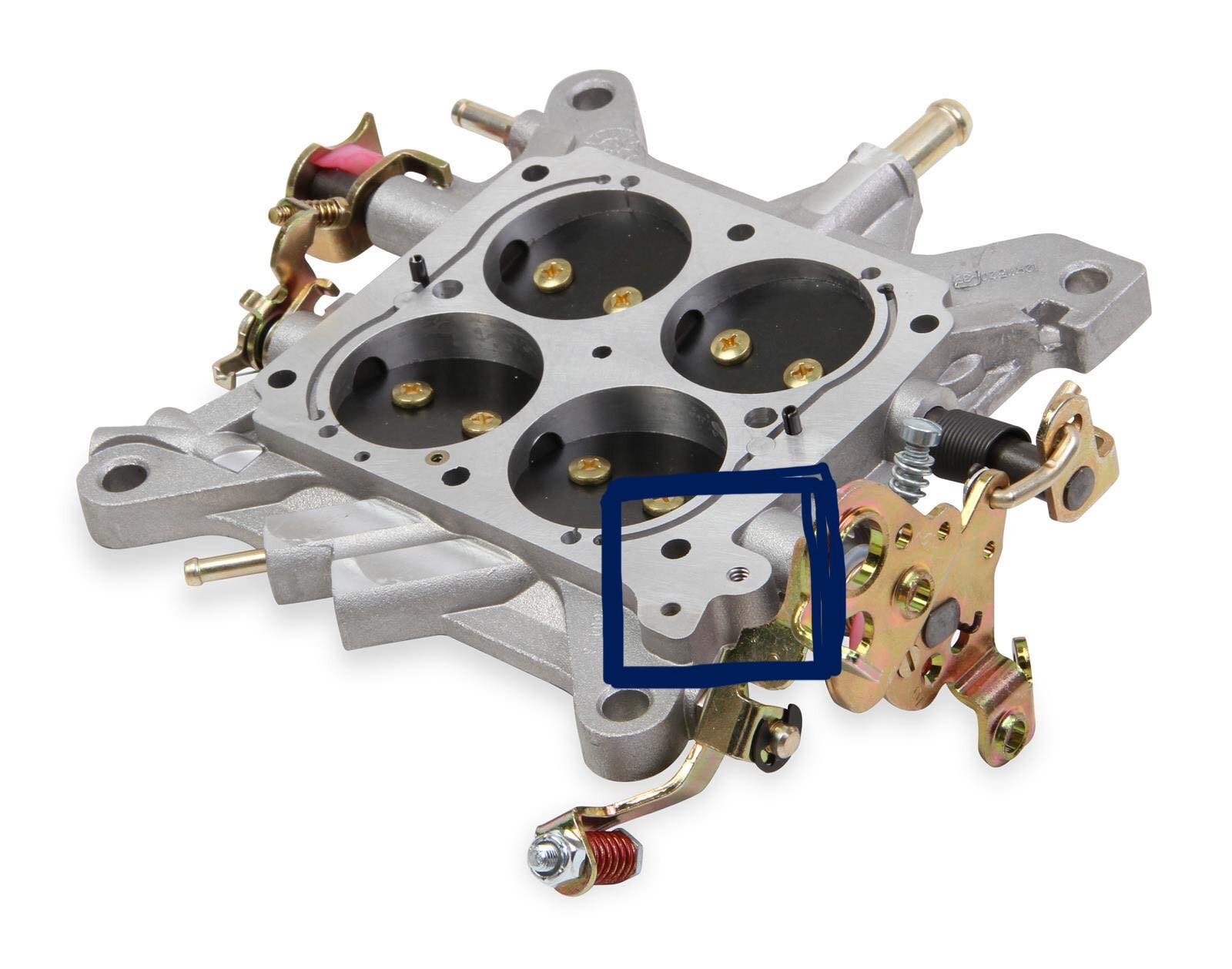 Holley Vacuum Secondary Nitrous wide open throttle switch
