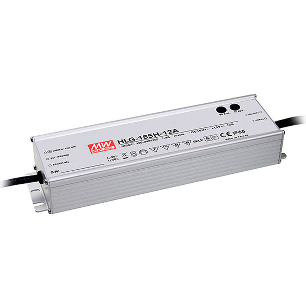 Mean Well HLG-185H-C1400B 200W Single Output LED Power Supply