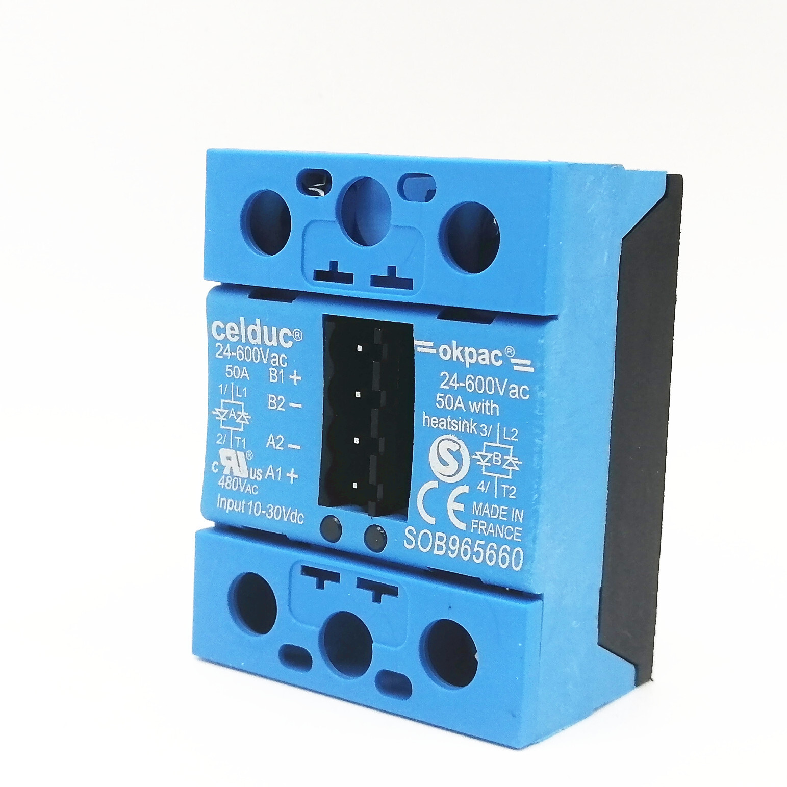 Celduc solid state relay SOB965660 50A 24-600VAC