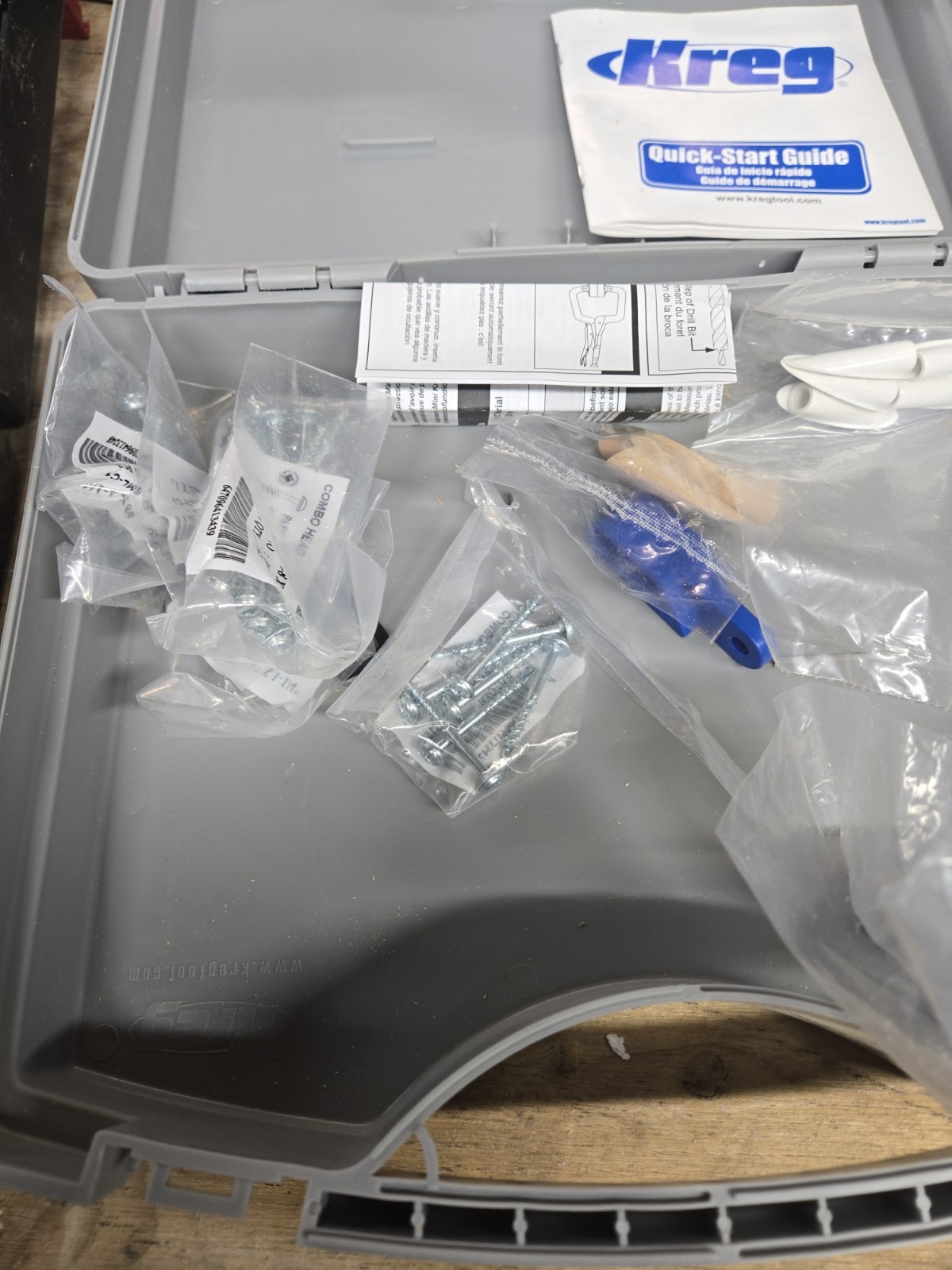 Kreg K4MS Pocket Hole Jig Plus Screw Kit