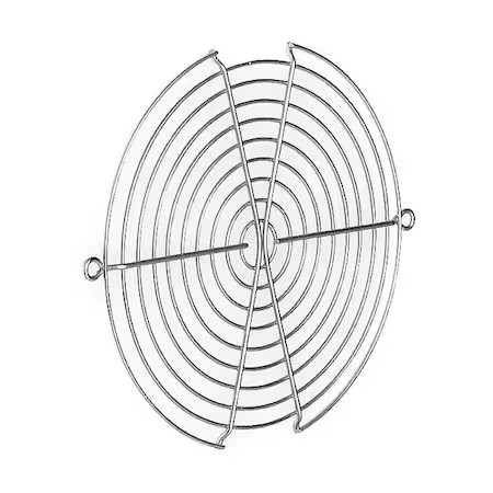 Wiegmann Wagard10 Muffin Fan Finger Guard, -, Die Cast Aluminum, 10" W.