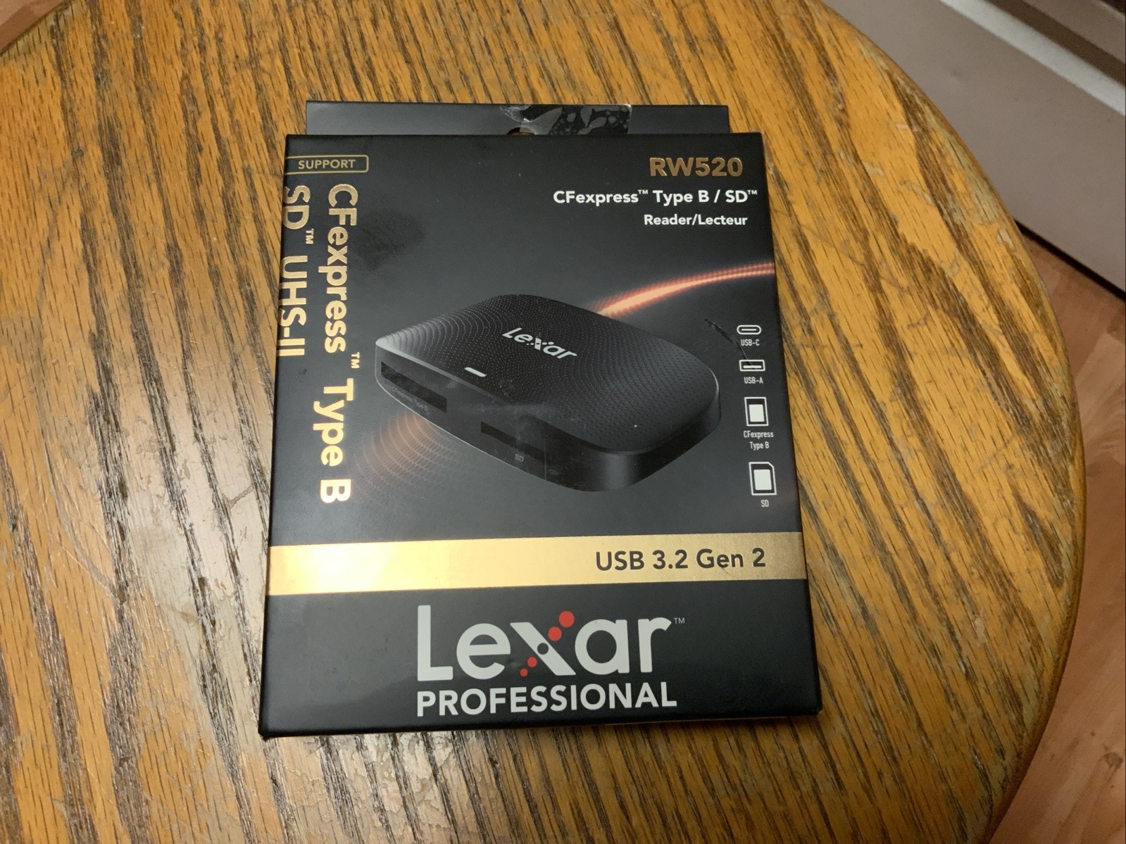 Lexar Lrw520U-Rnbng Professional Cfexpress Type B And Sd Usb 3.2 Gen2 Reader