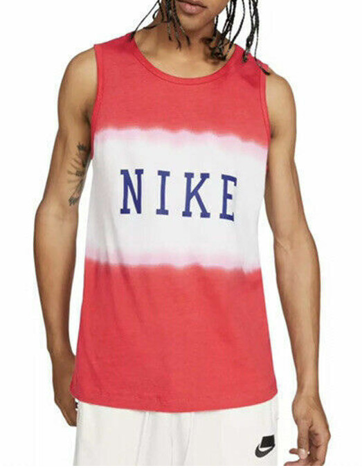 Nike Sportswear Men's Futura Icon Tie-Dye Tank Top Sleeveless Shirt Size Small