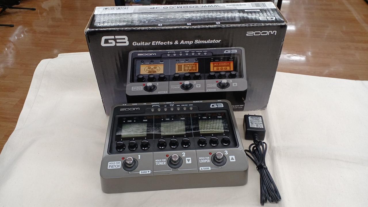 ZOOM Multi-Effects Pedal G3