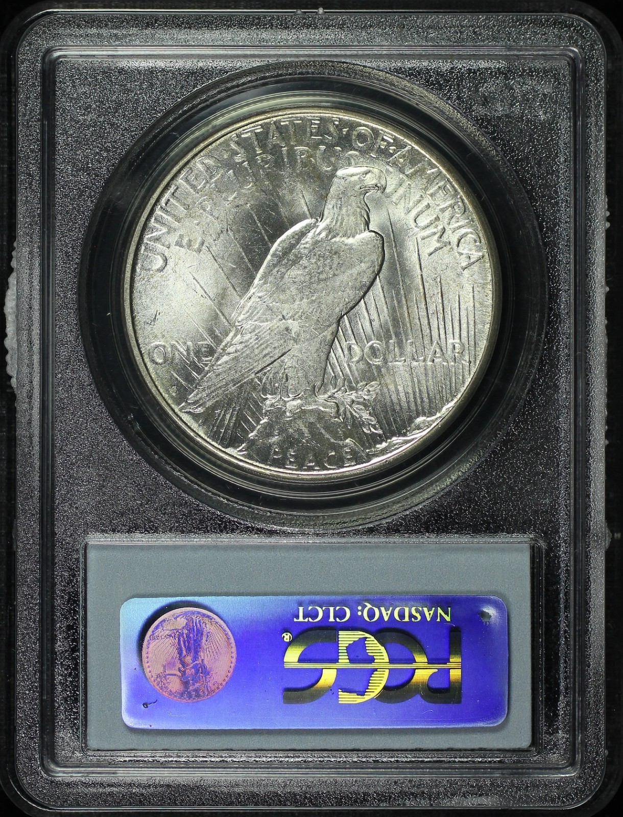 1925 S PEACE DOLLAR PCGS MS 62 NICE COIN FOR THIS CONDITIONALLY CHALLENGED DATE