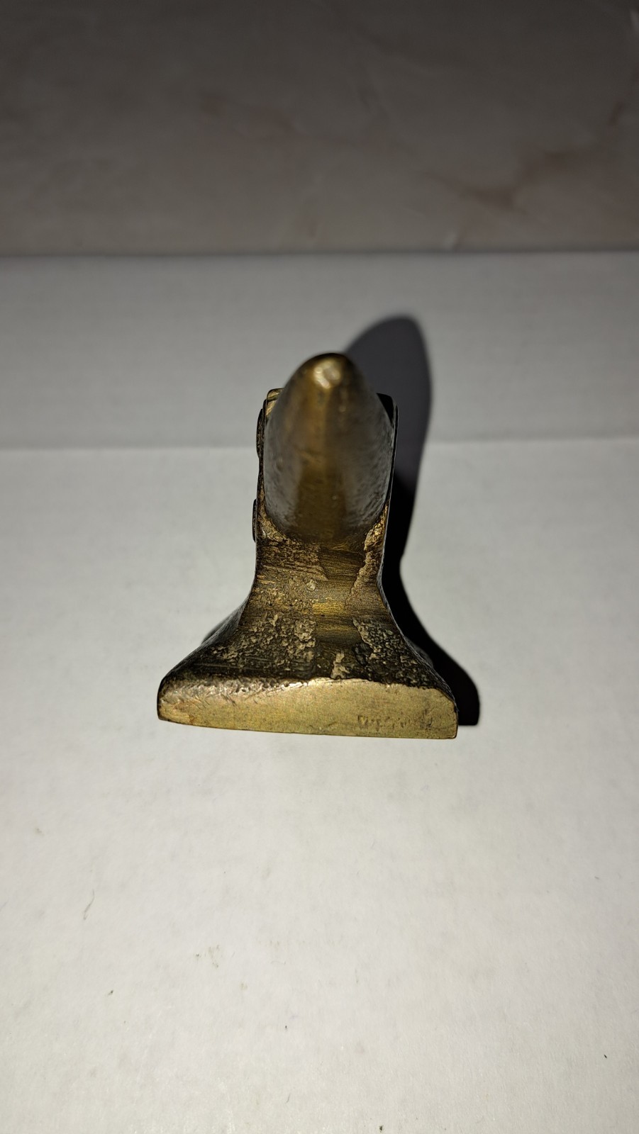 ARGENTIA NFLD BRASS MINI ANVIL (1 3/4" T 4.5" W)