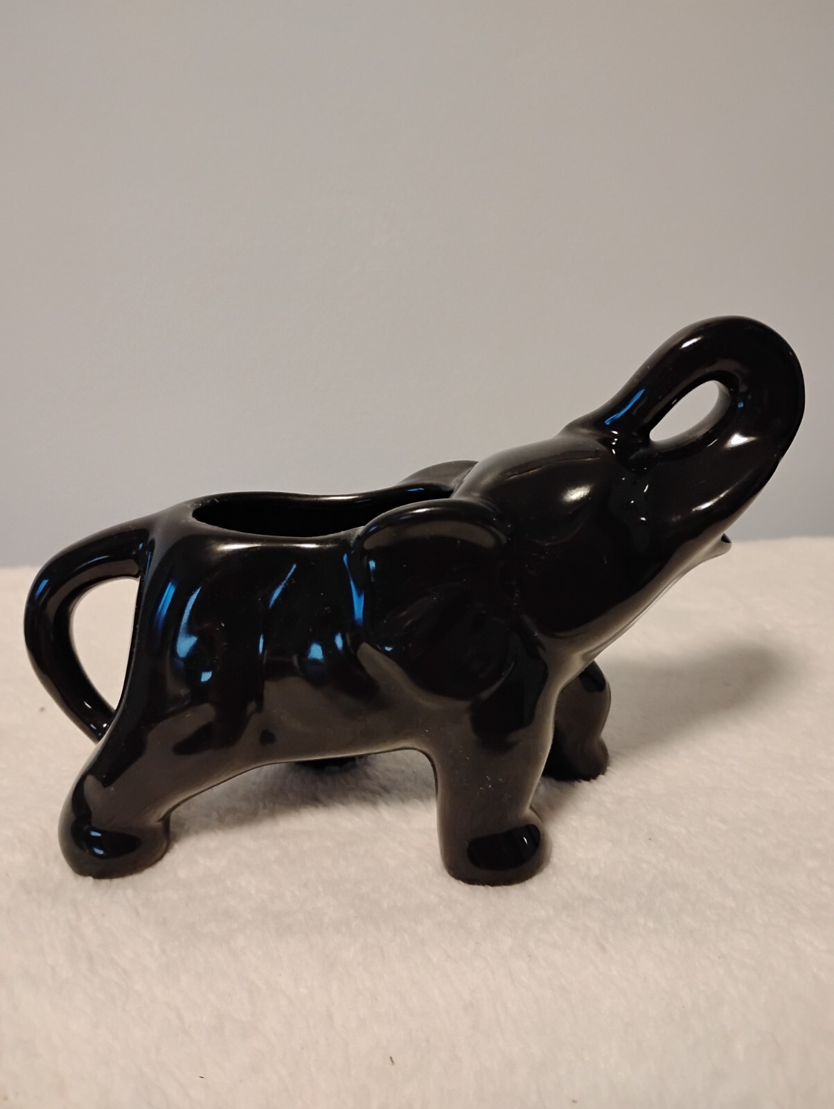 Elephant Planter Black By Home Essentials 6.75" Long