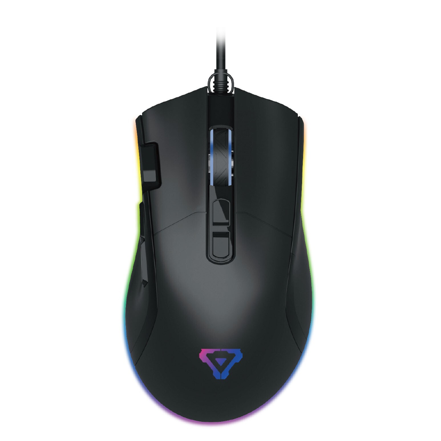 Laser 8000 DPI Gaming Mouse 7 Button Color LED USB Optical Wired For Pro Gamer