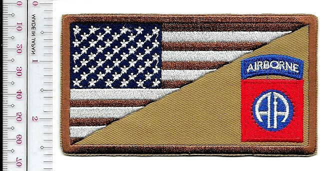 82nd Airborne Infantry Division US Army ISAF Afghanistan & Iraq NO TARIFF