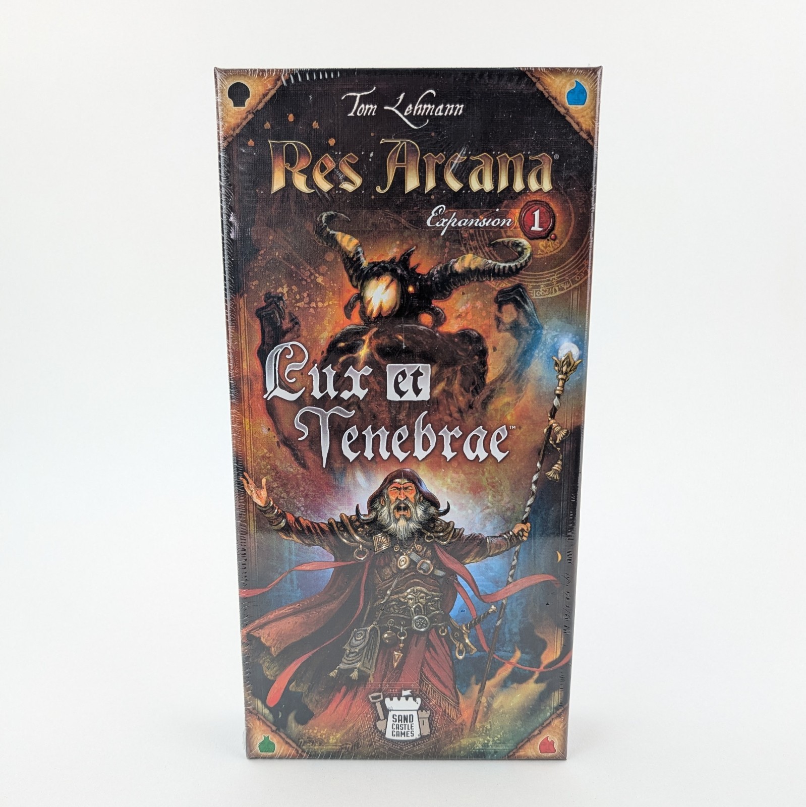 Res Arcana Lux et Tenebrae Expansion 1 Game Sand Castle NEW SEALED 5 Player