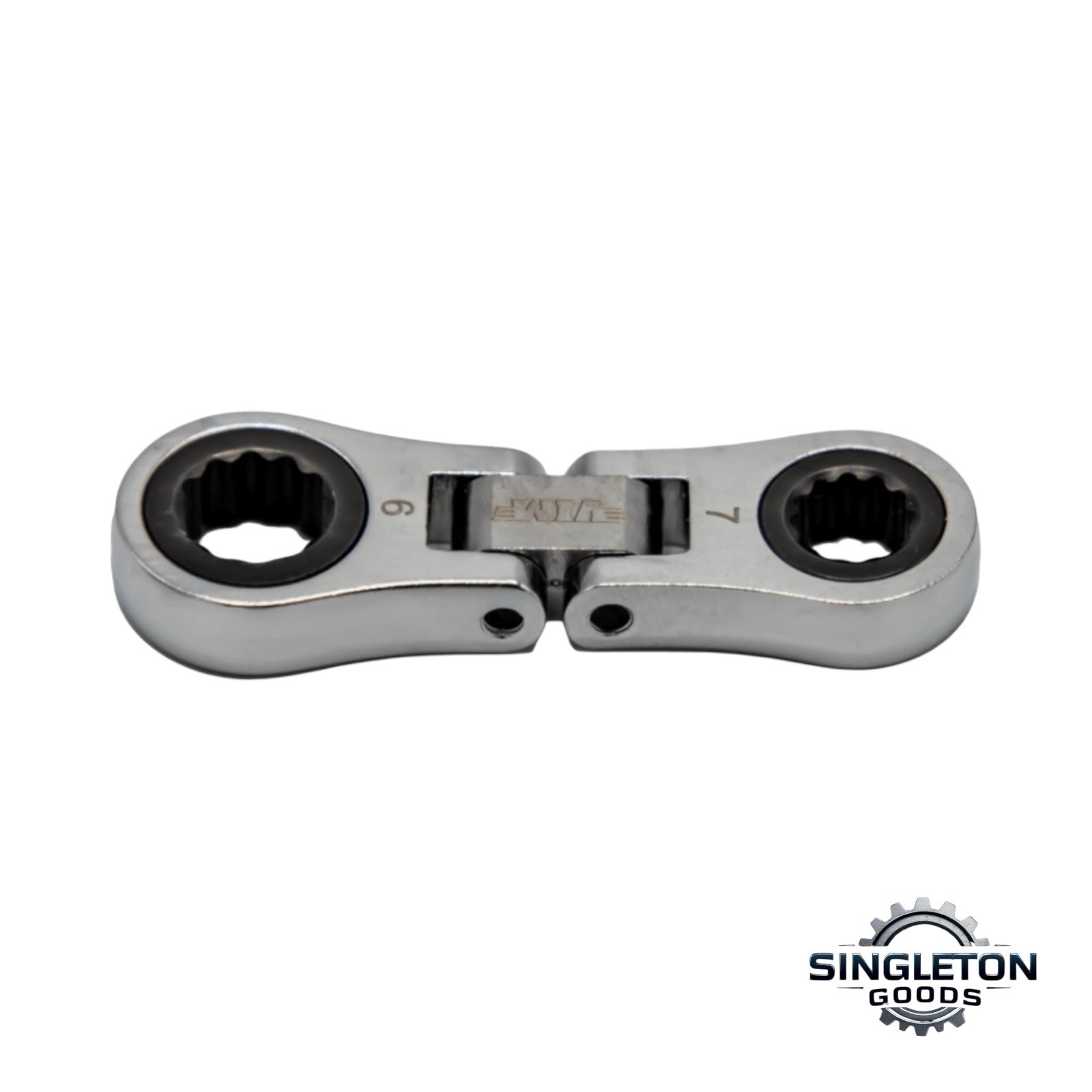 VIM Tools Nano Flex Ratcheting Wrench 3 Pc Double Sided Tools W/Storage FPRW100