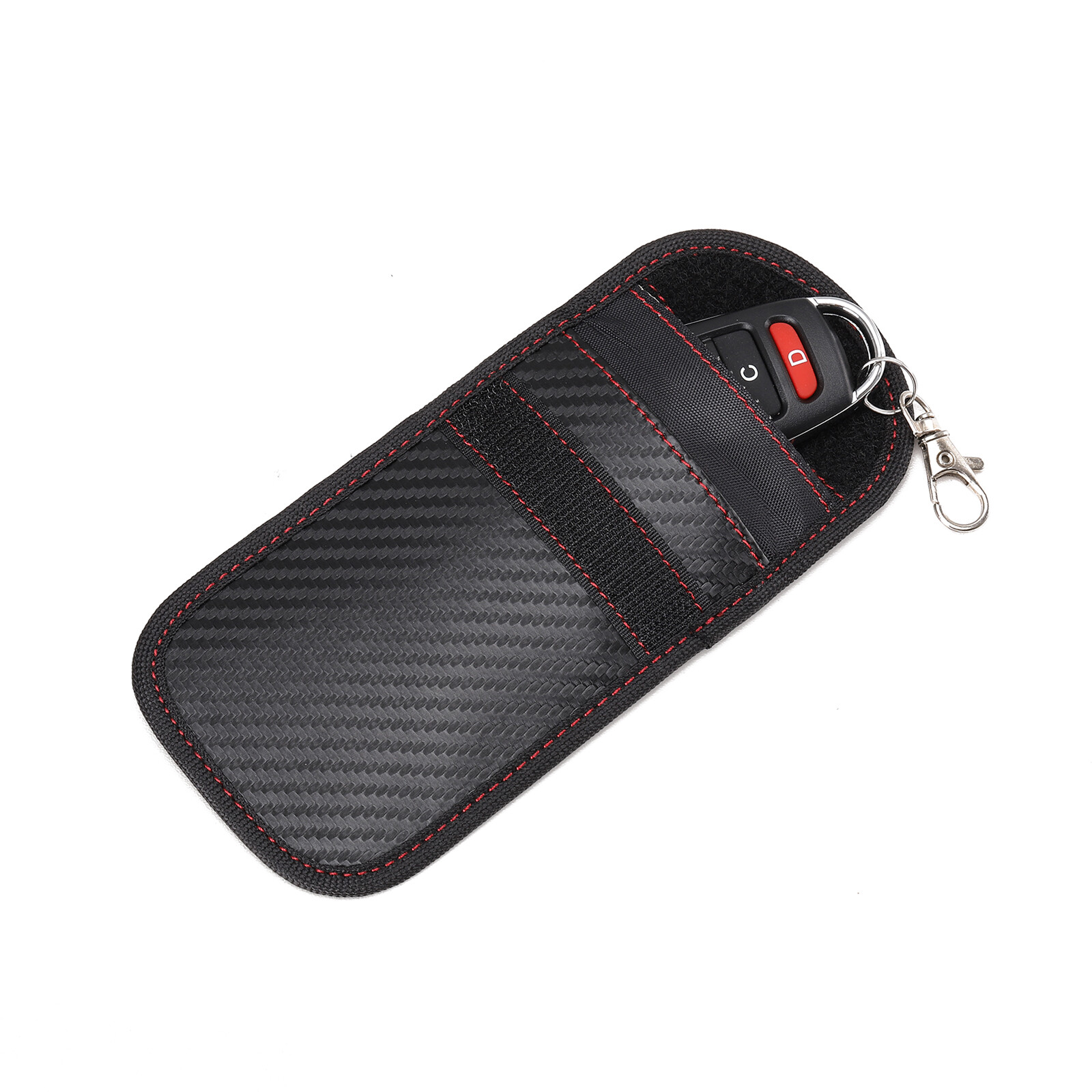 2Pcs Faraday Bag for Car Key Fob RFID Signal Blocker Anti-Theft Shielding Pouch