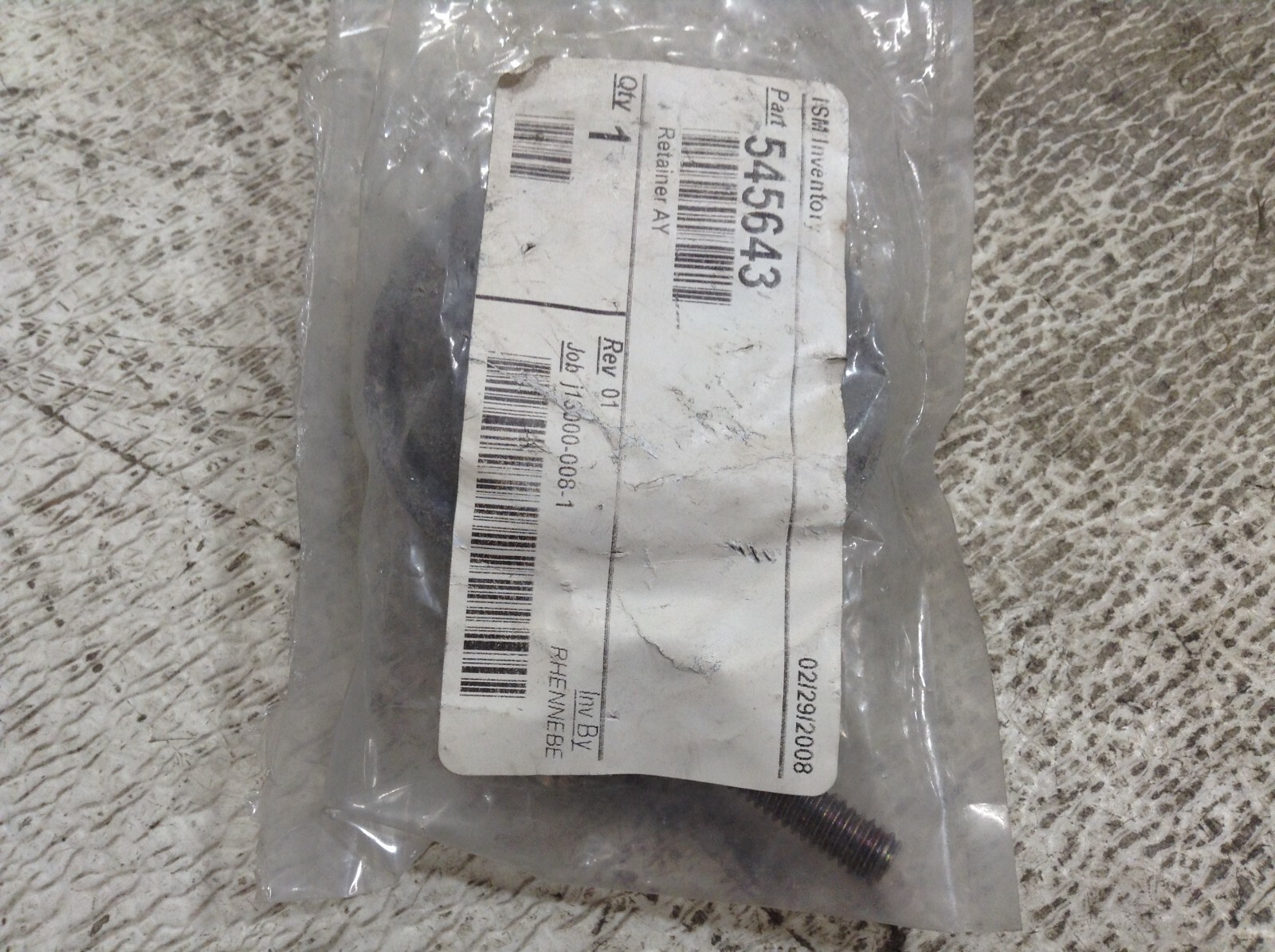 R&R 545643 AY Retainer New (TSC)