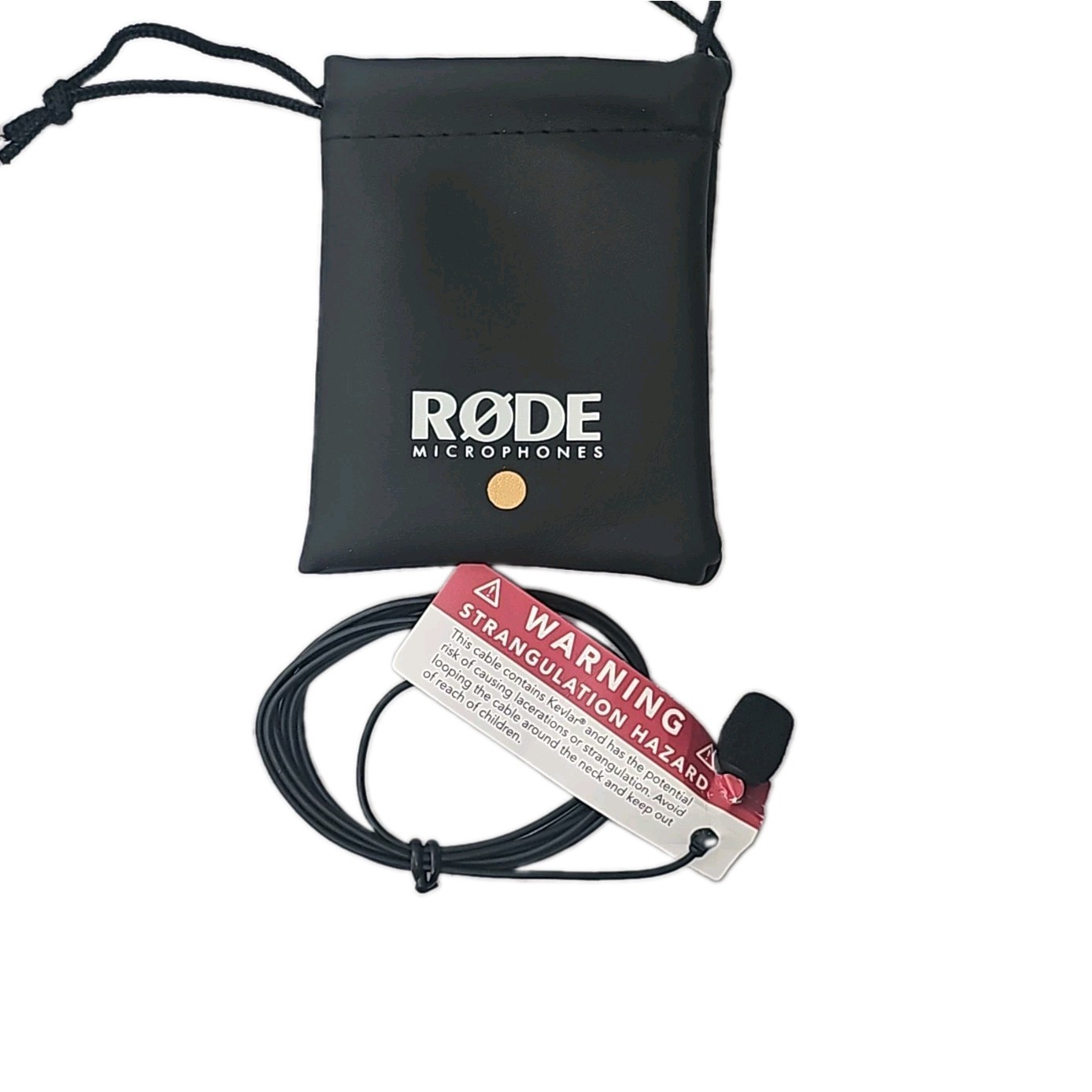 Rode smartLav+ Lavalier Condenser Microphone for Smartphones Tablets Open Box