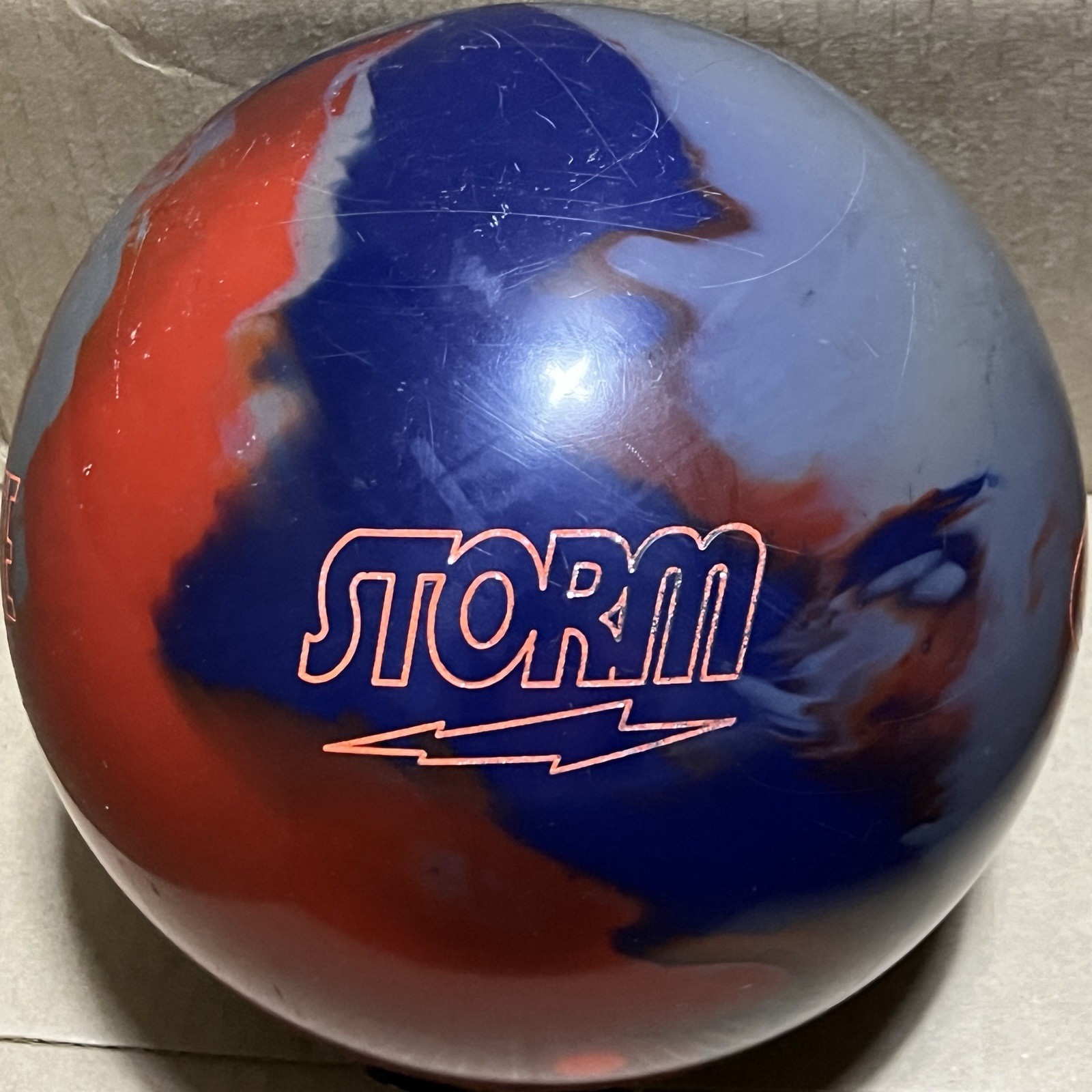 Storm Absolute Power 15 lb Bowling ball Used Single Drill
