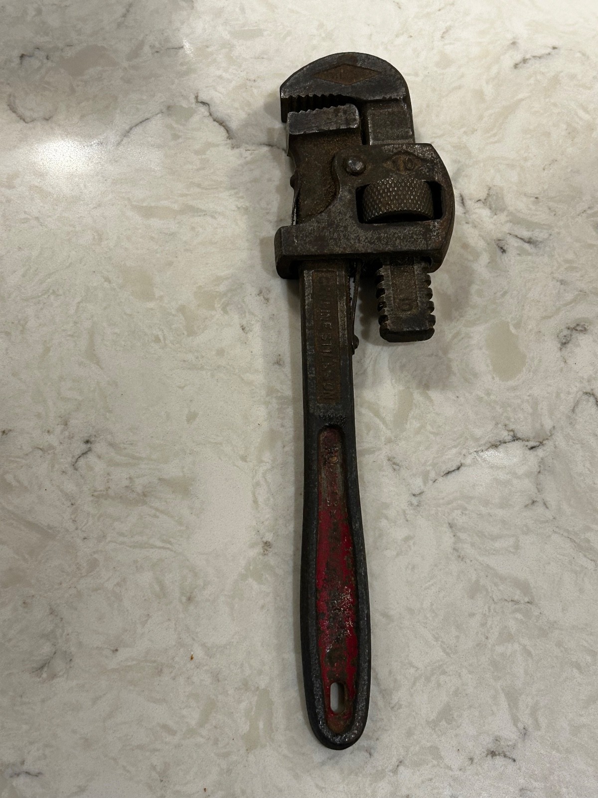 Stillson pipe wrench 10 Antique pipe wrench 10 inch