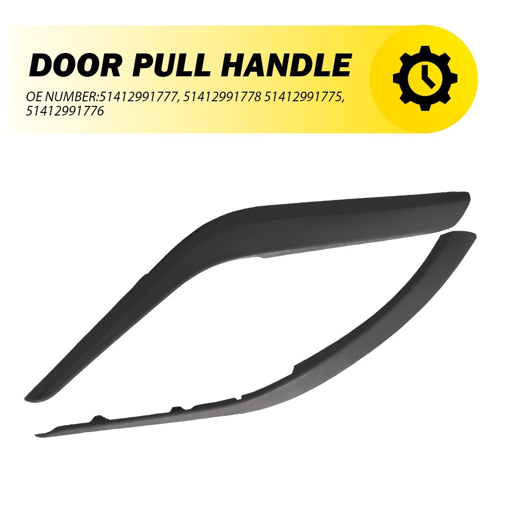 2X Passenger Driver Side Inner Handle Door Pull Panel Trim Fit 09-15 BMW X1 E84