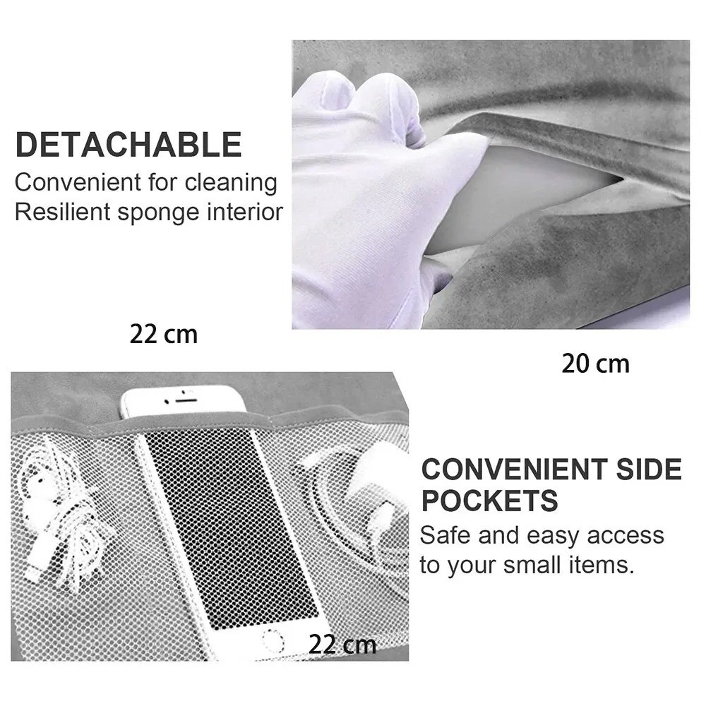 Multi-Angle Pillow for iPad Phone Tablet Read Holder Stand Foam Lap Rest Cushion